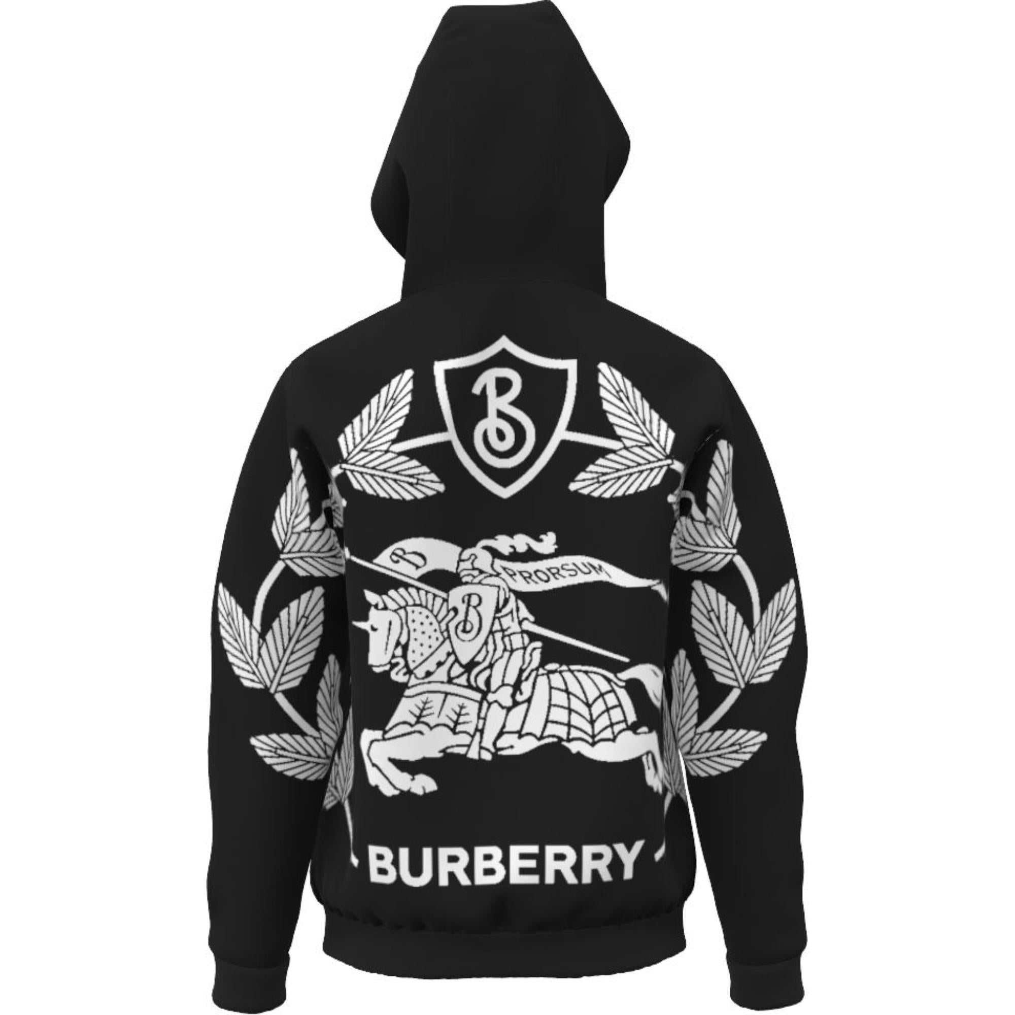 EKD 프린트 코튼 블렌드 후디