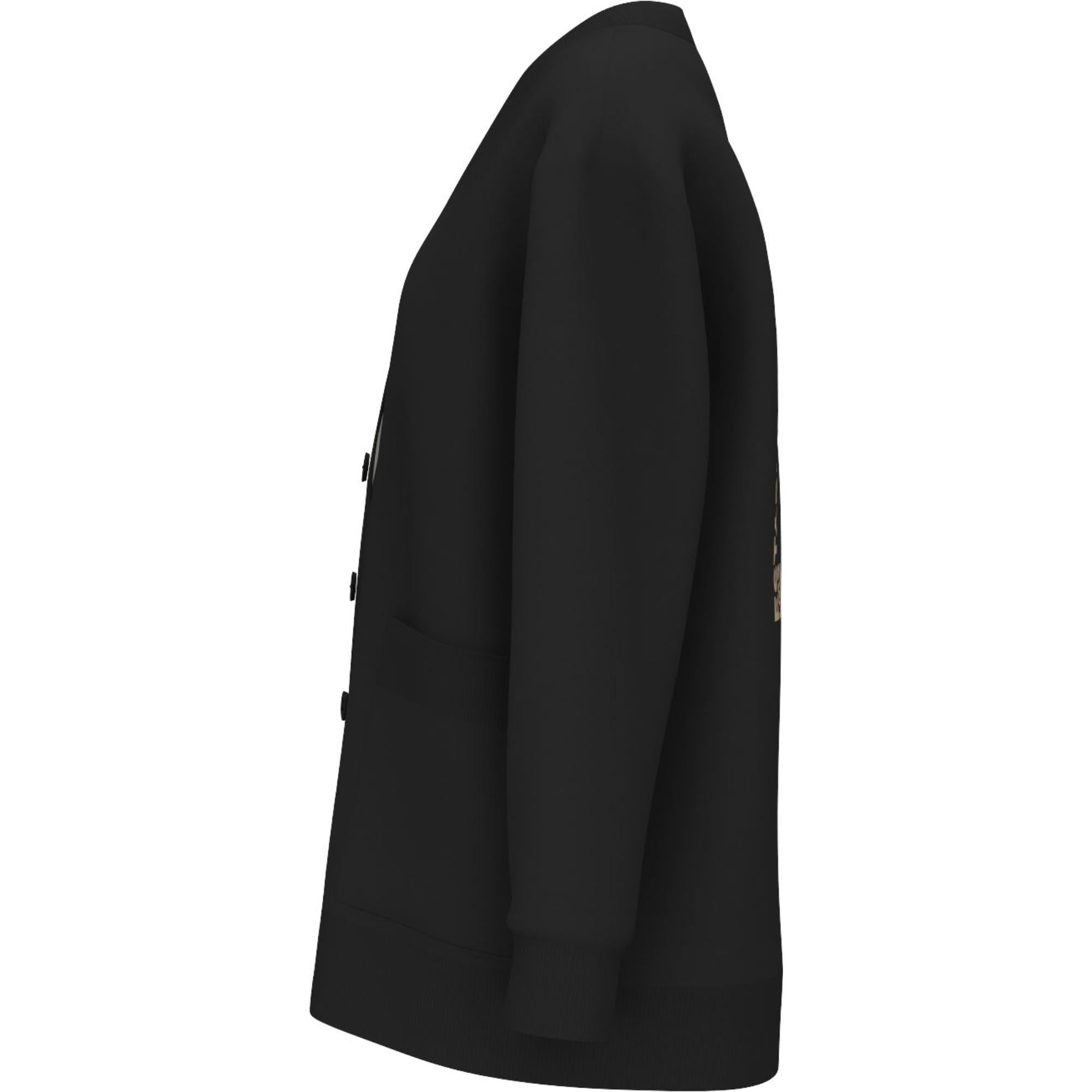 호스페리 스퀘어 울 블렌드 자카드 카디건