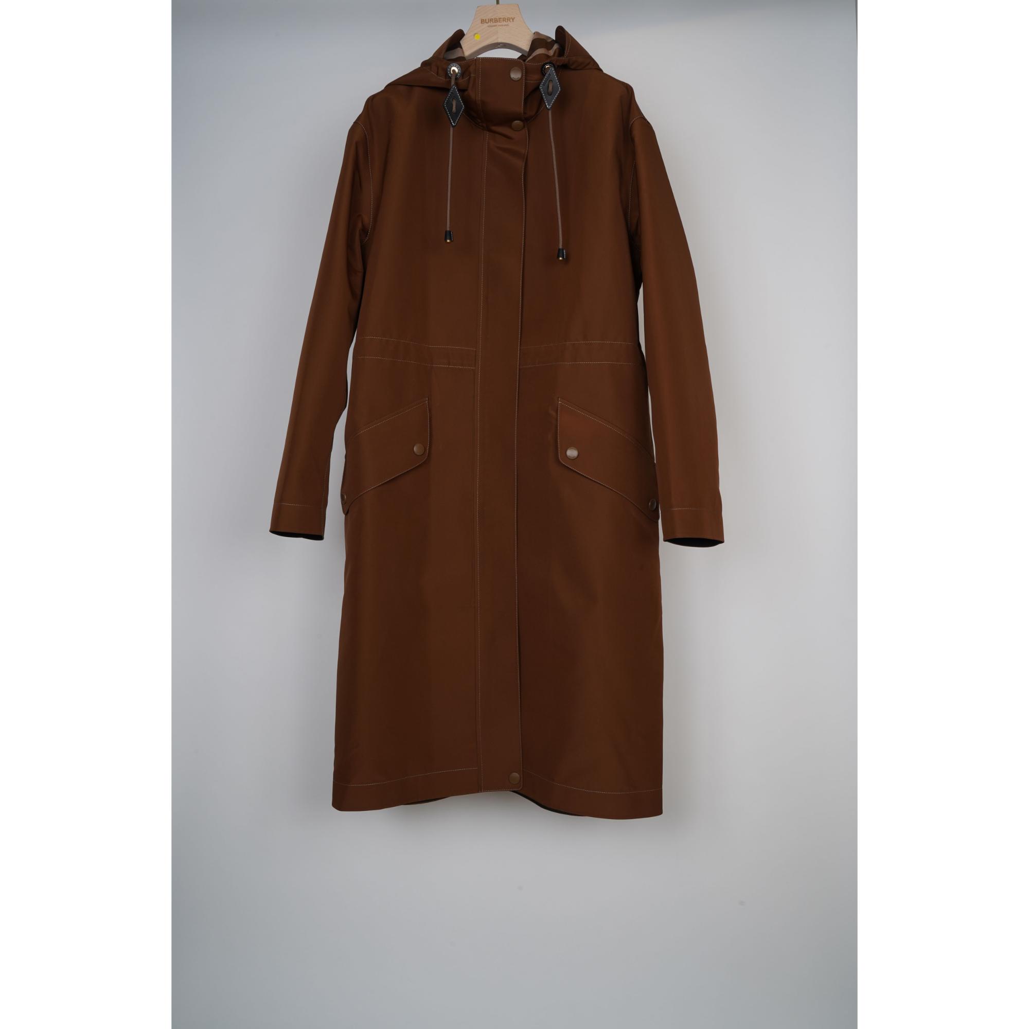 톱스티치 후드 파카