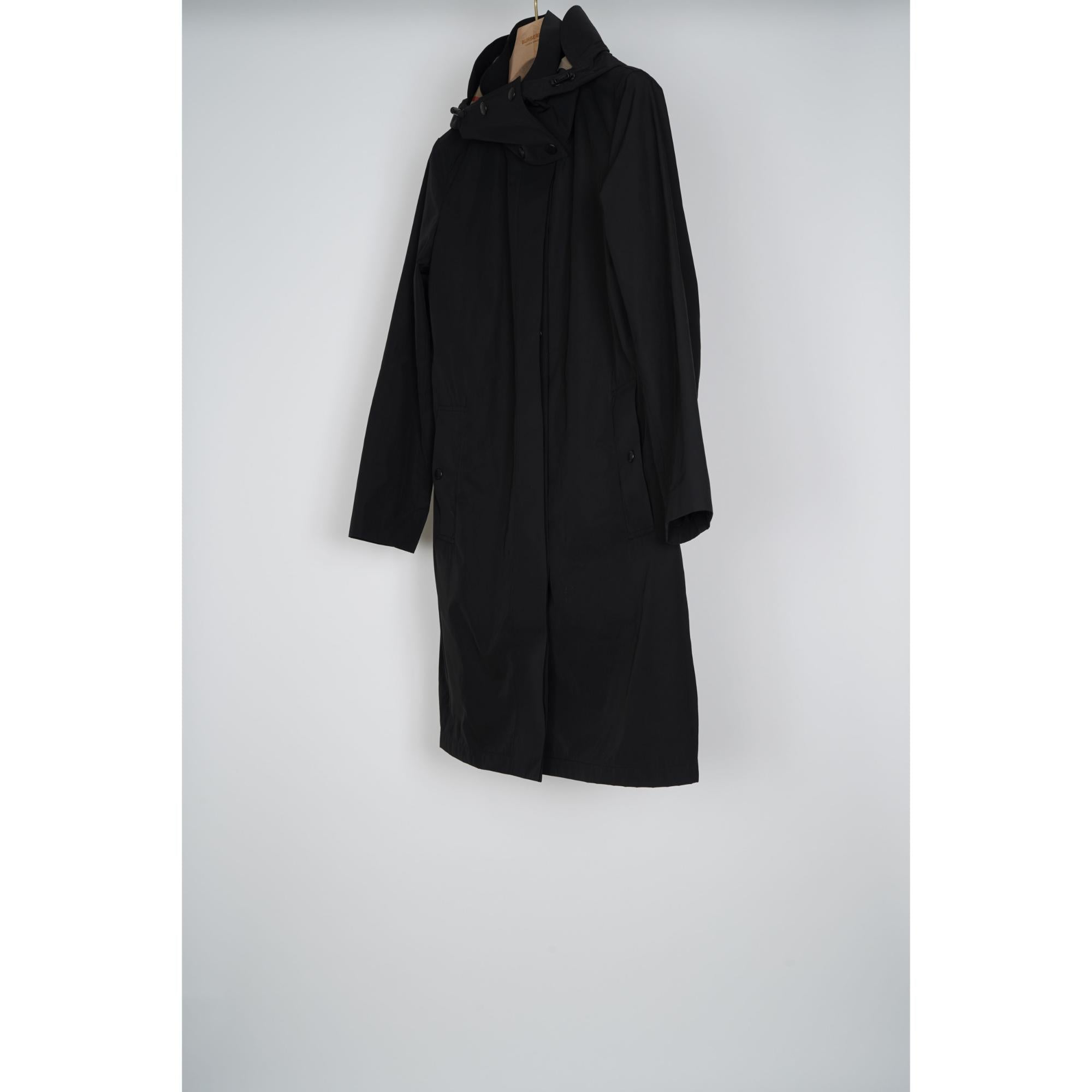 디태처블 후드 카 코트