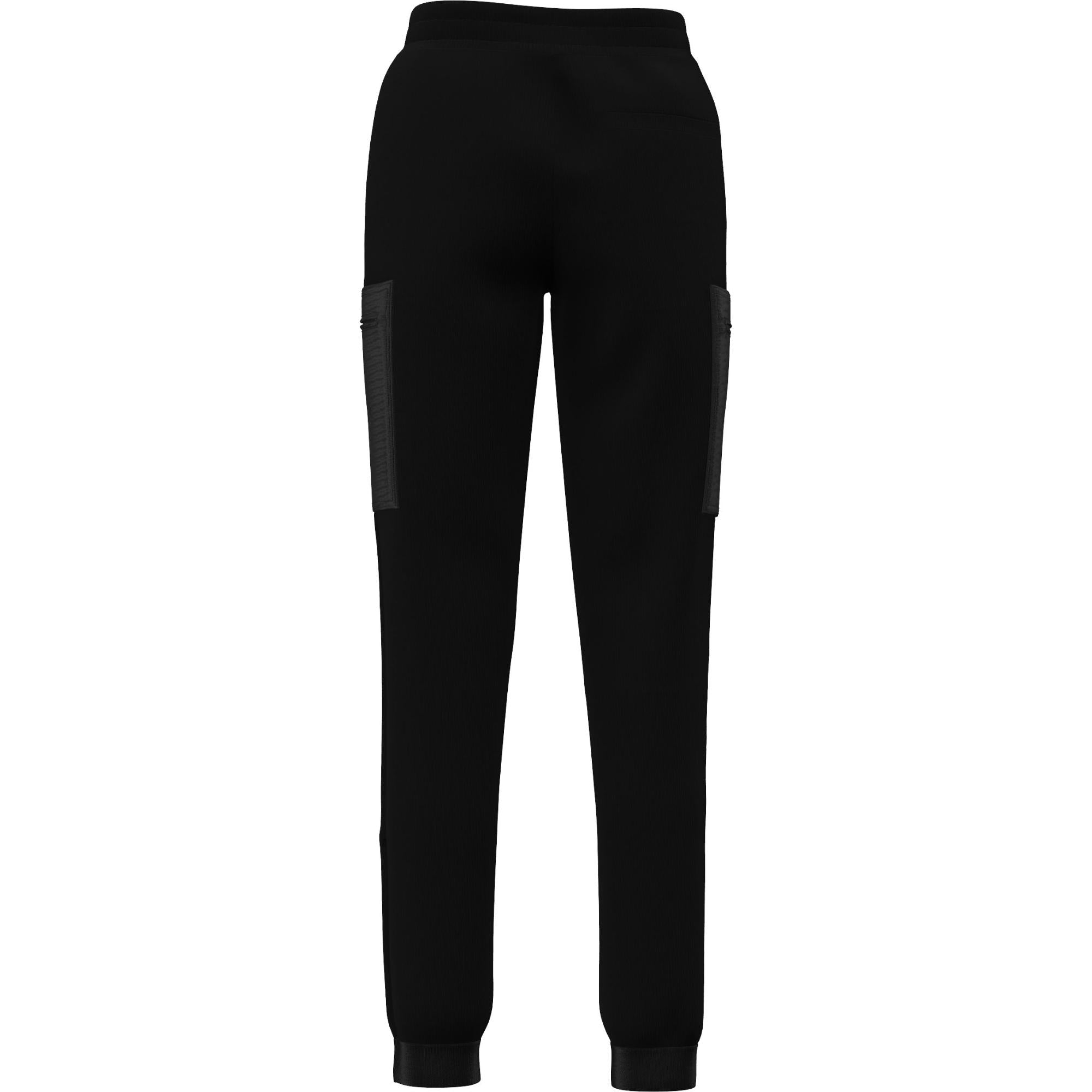 로고 그래픽 코튼 저지 조깅 팬츠