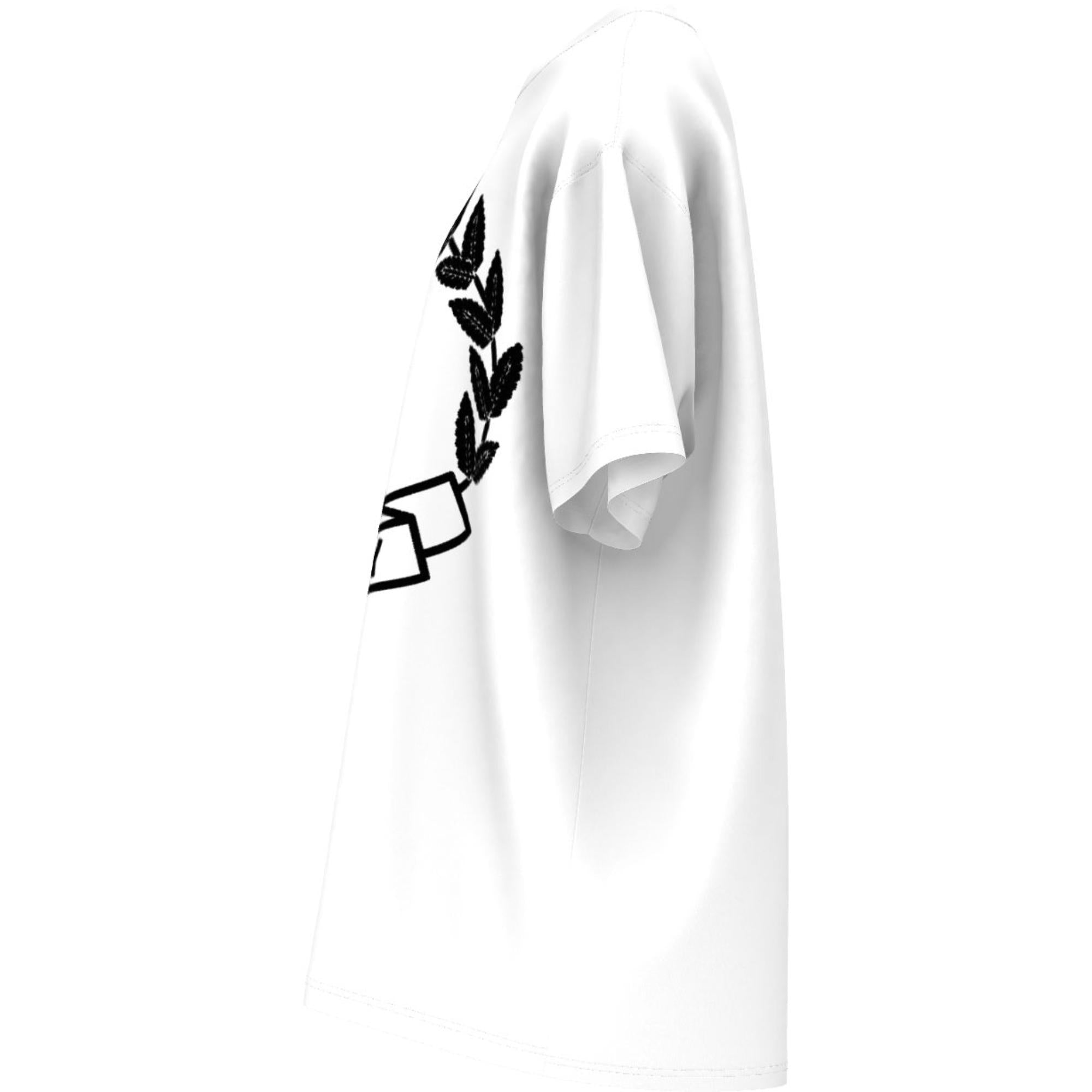 오크 리프 크레스트 코튼 오버사이즈 티셔츠