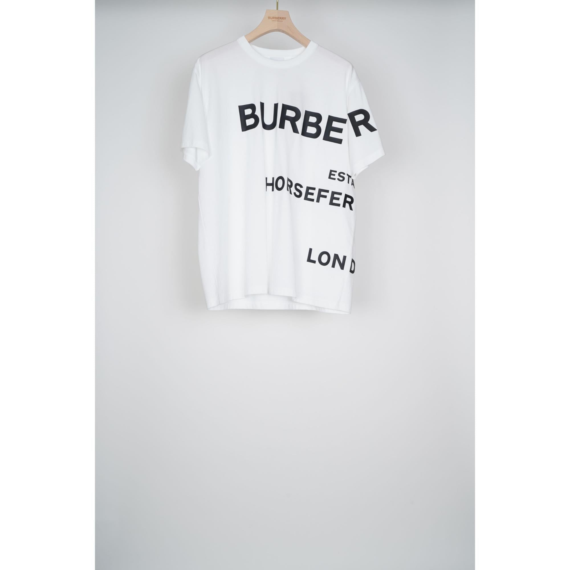 호스페리 프린트 코튼 오버사이즈 티셔츠