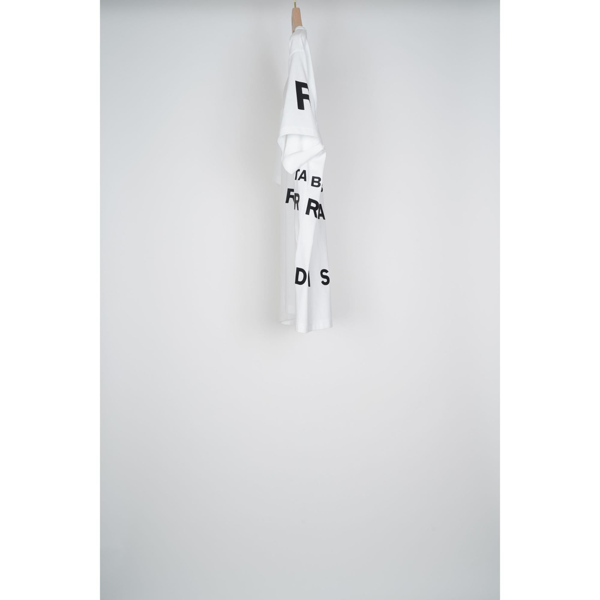 호스페리 프린트 코튼 오버사이즈 티셔츠