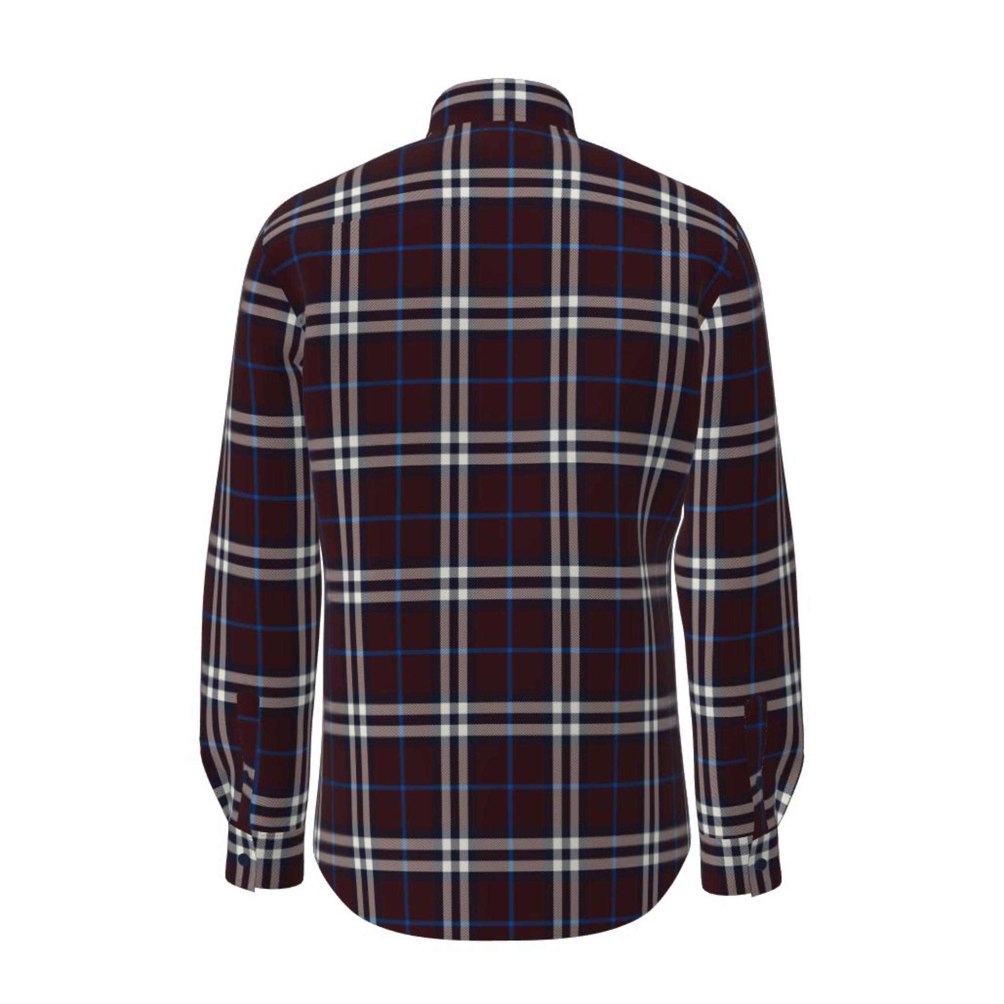 체크 코튼 셔츠