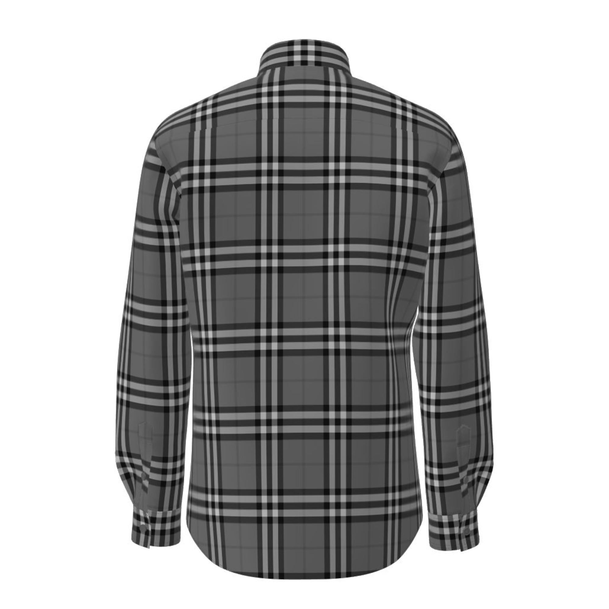 체크 코튼 셔츠