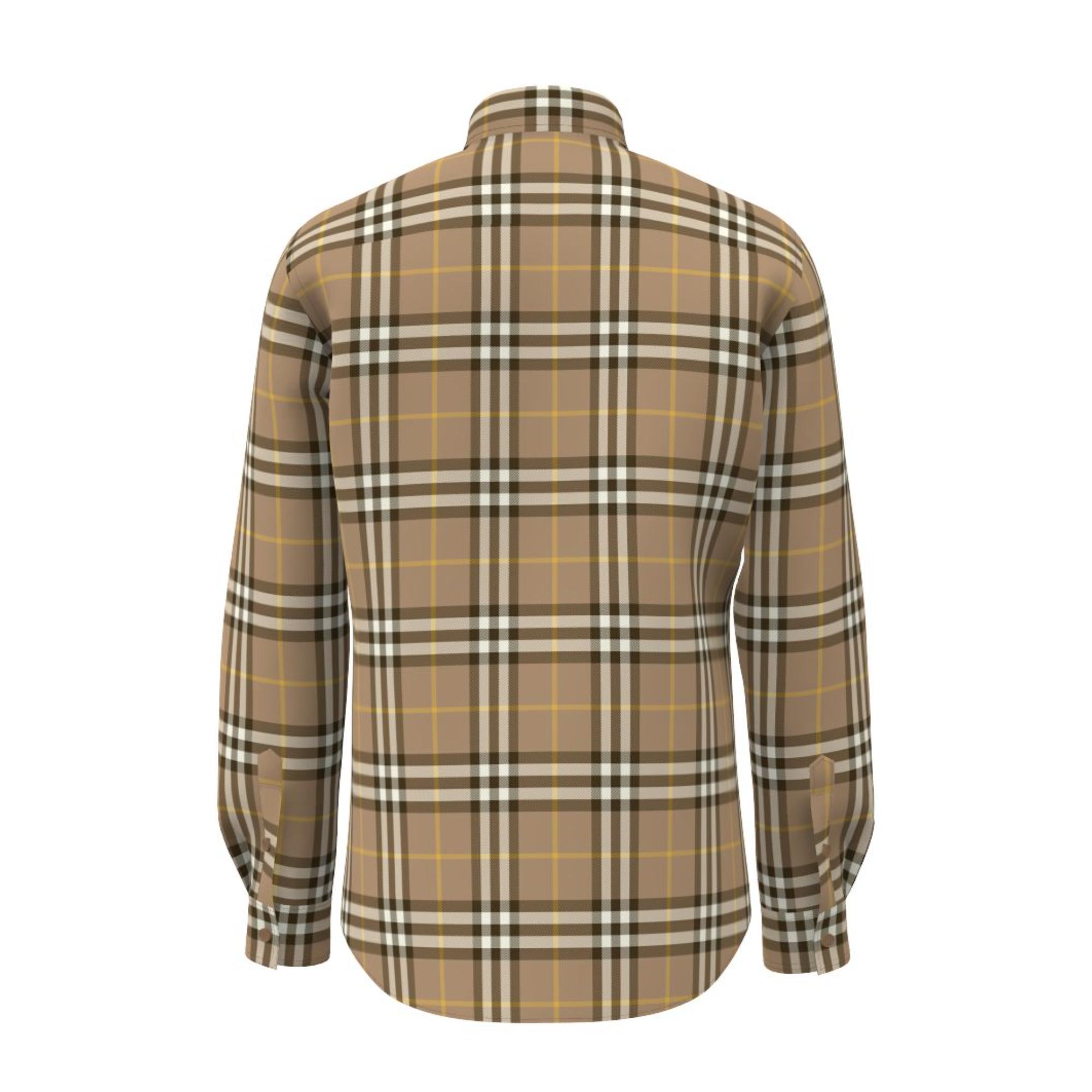 체크 코튼 셔츠