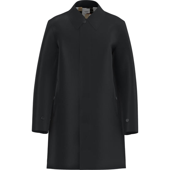 아카이브 라이닝 코튼 개버딘 카 코트