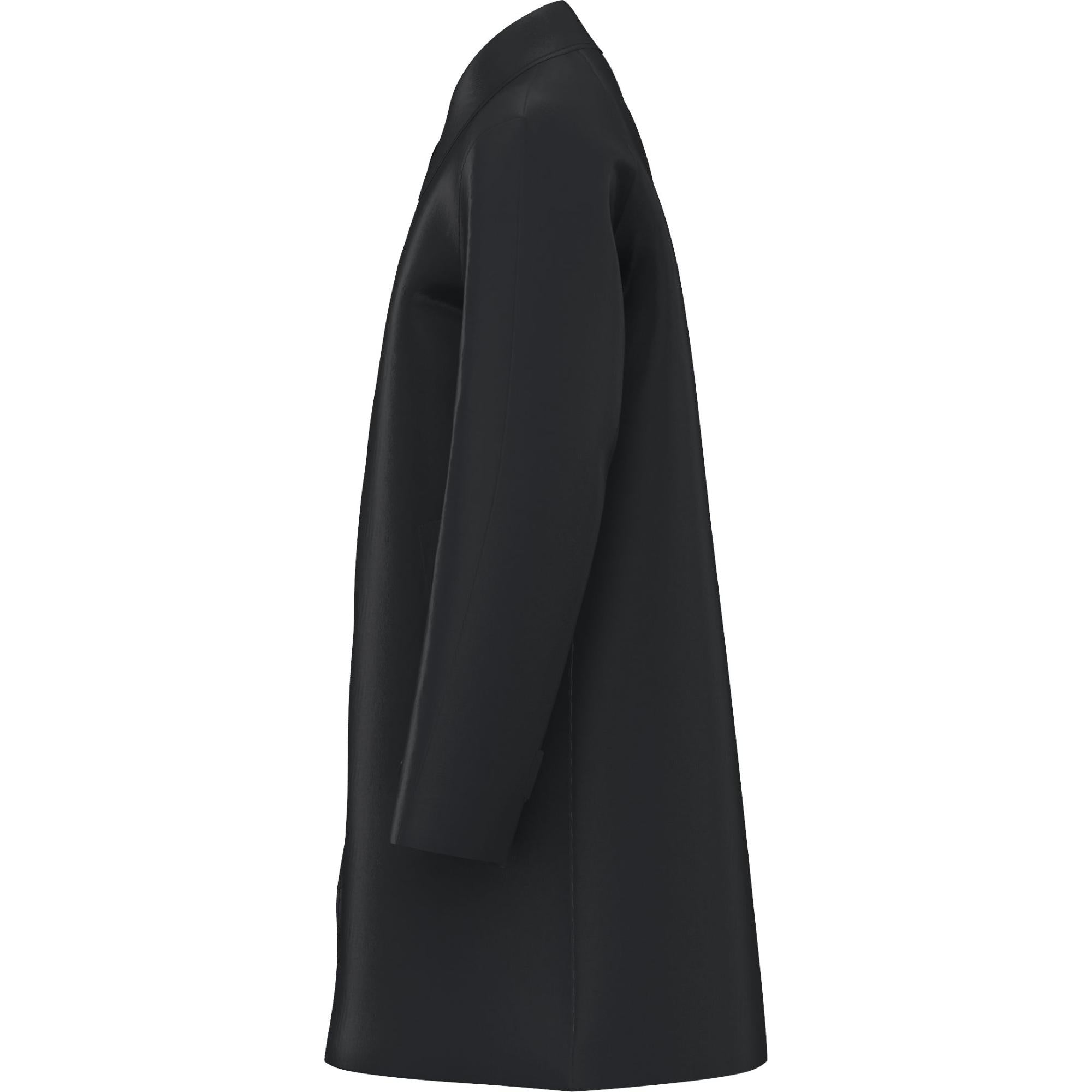 아카이브 라이닝 코튼 개버딘 카 코트