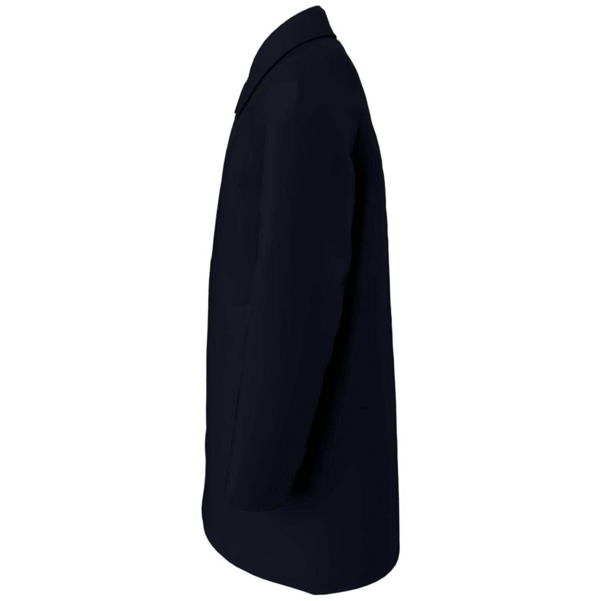 미드 렝스 라이트 개버딘 카 코트