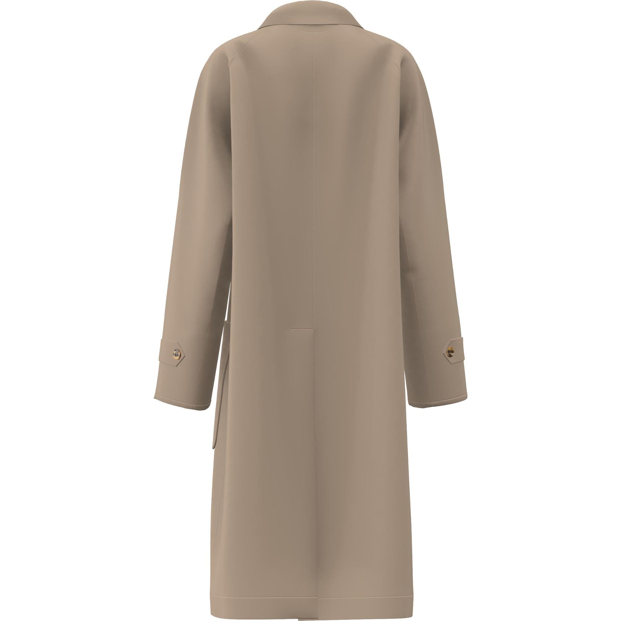 시얼링 싱글브레스트 코트