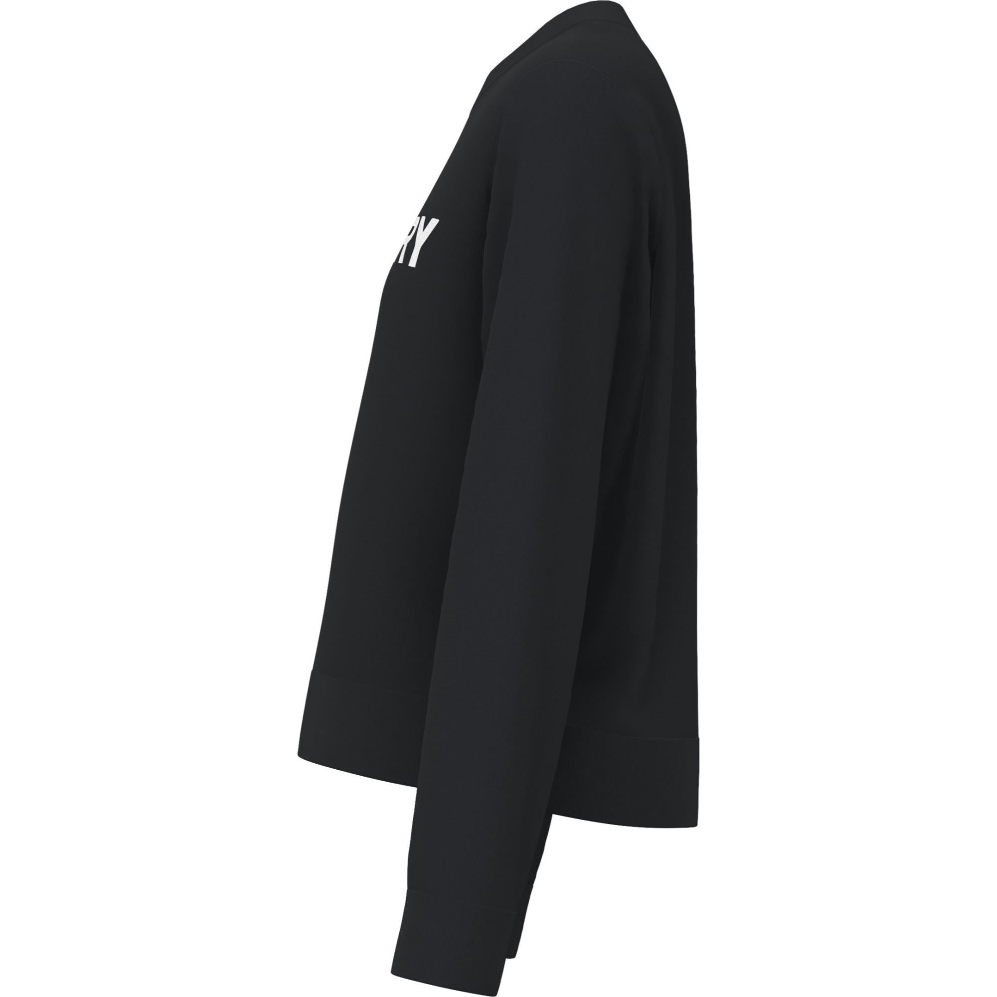 로고 울 코튼 자카드 오버사이즈 스웨터