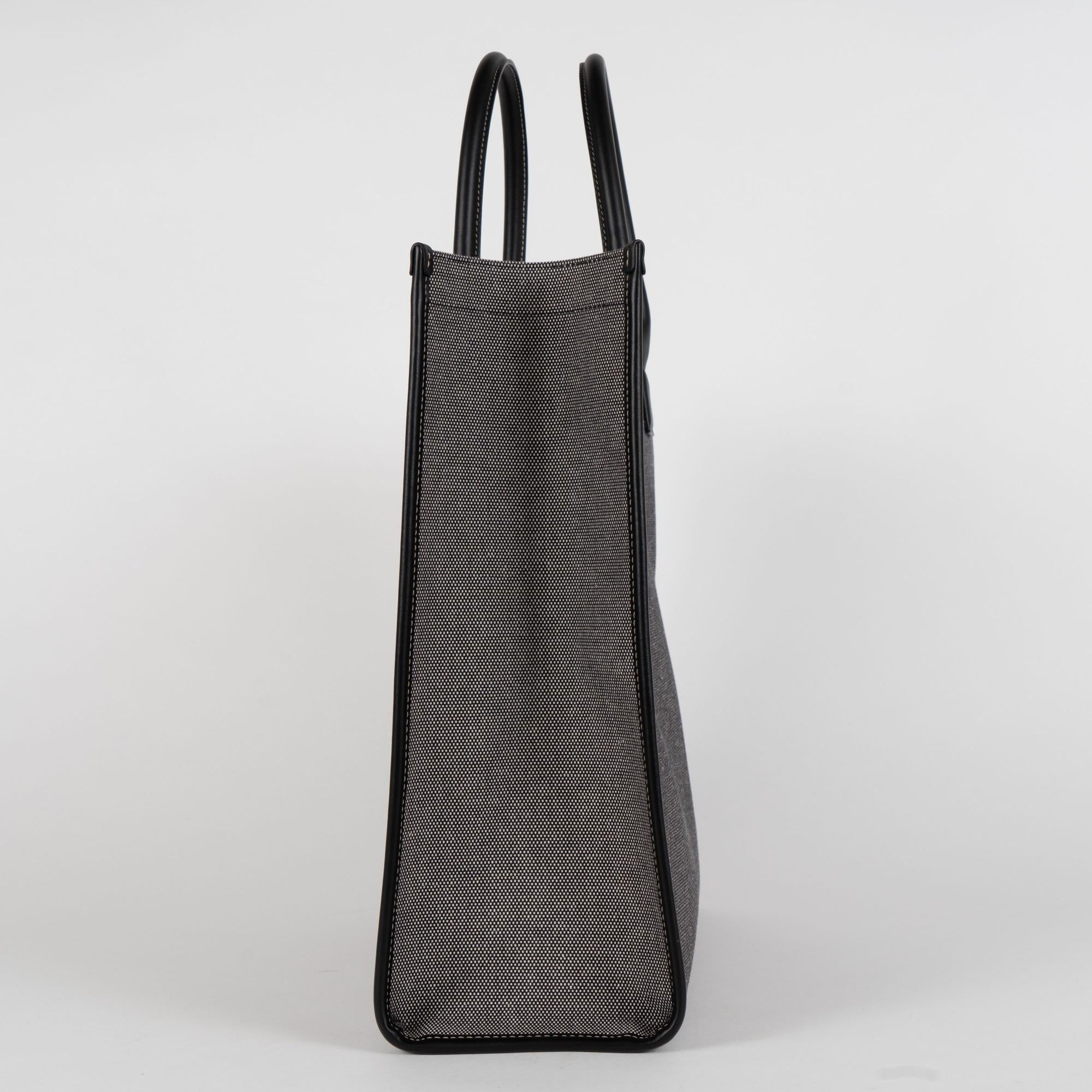 호스페리 프린트 코튼 캔버스 토트