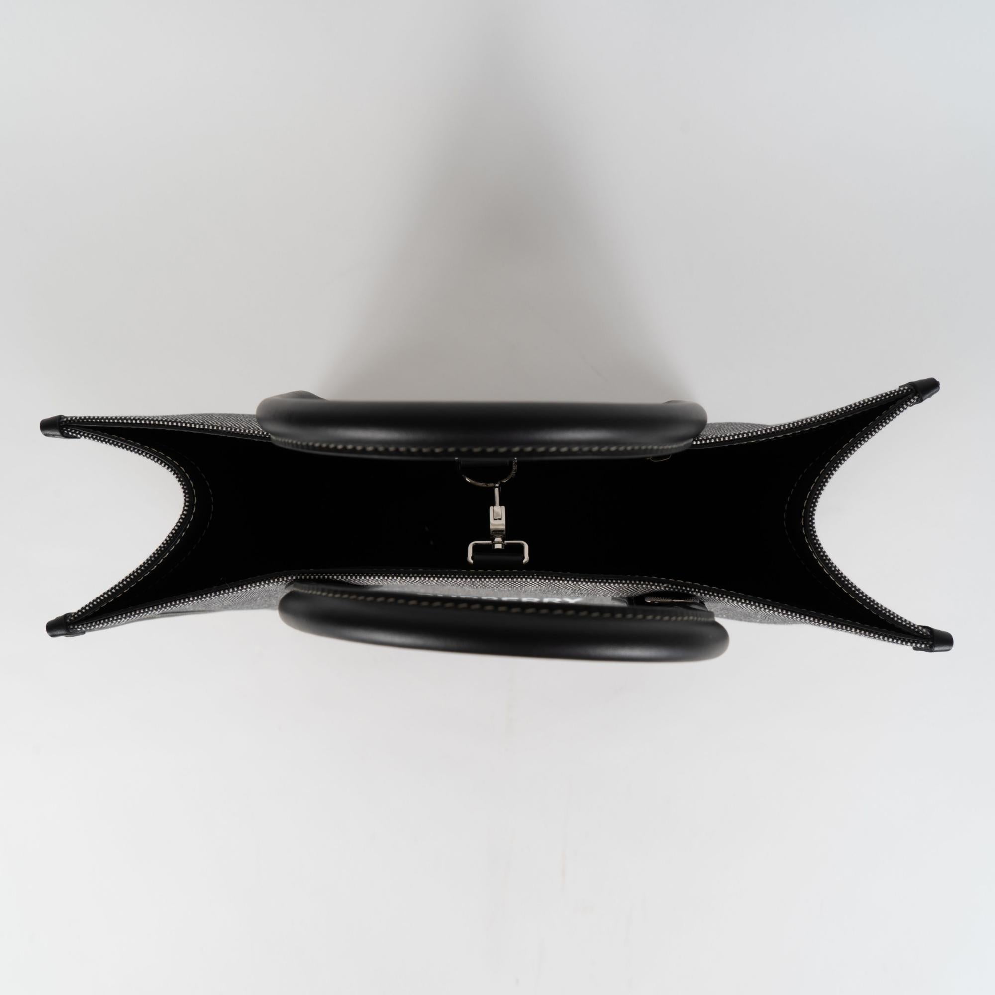 호스페리 프린트 코튼 캔버스 토트