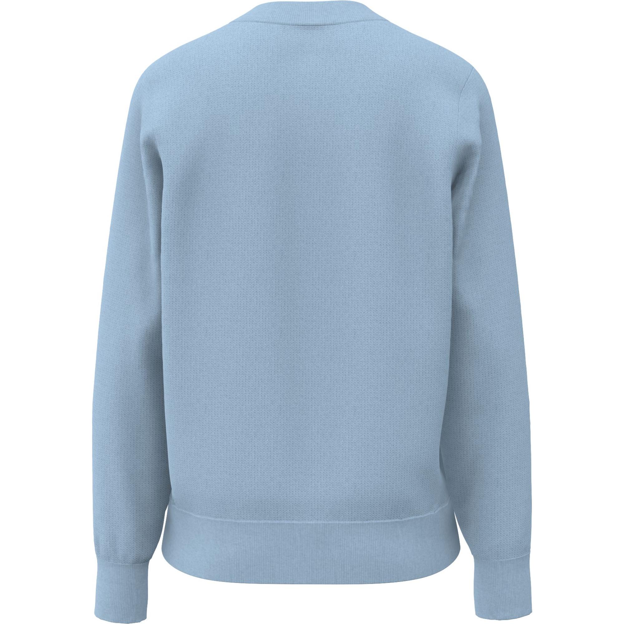 로고 울 코튼 자카드 오버사이즈 카디건