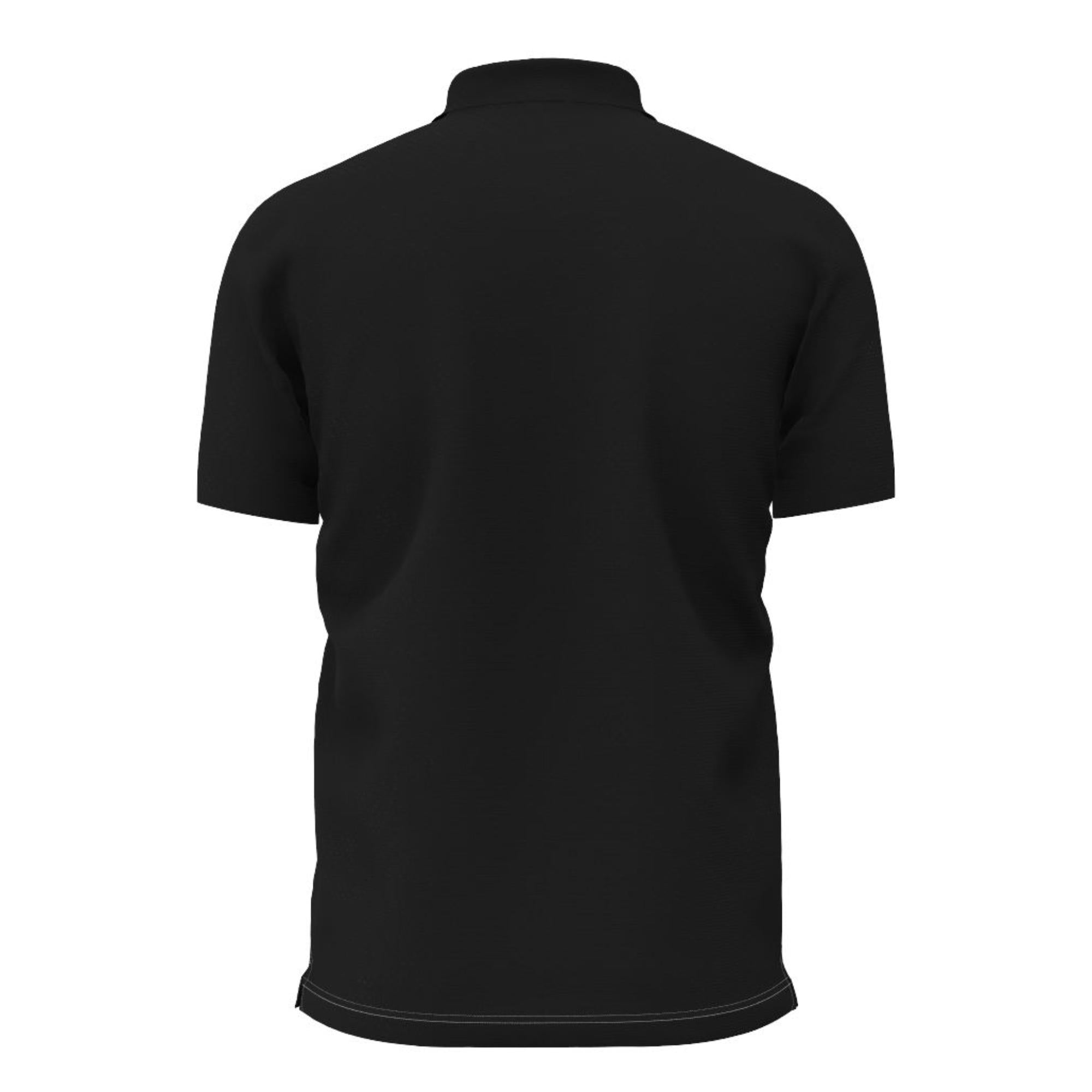 모노그램 모티프 코튼 피케 폴로셔츠