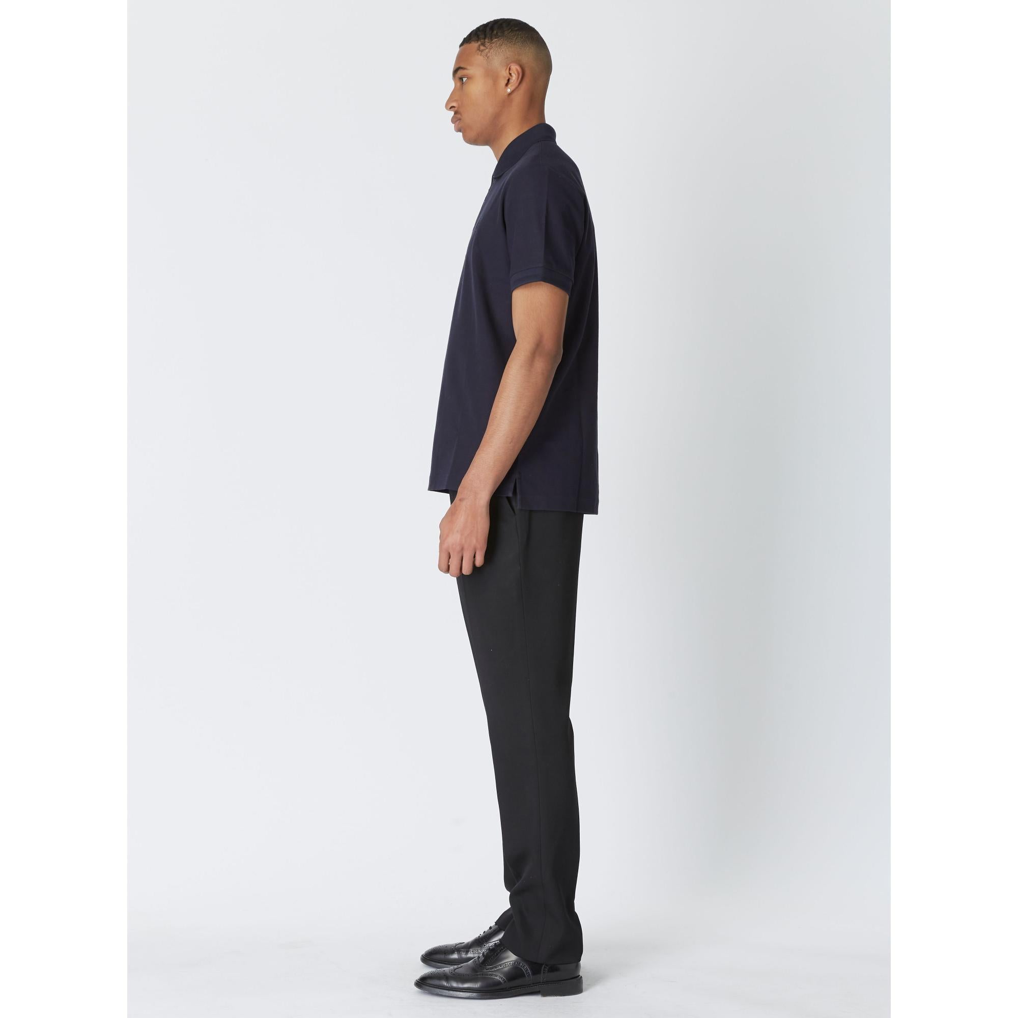 모노그램 모티프 폴로셔츠