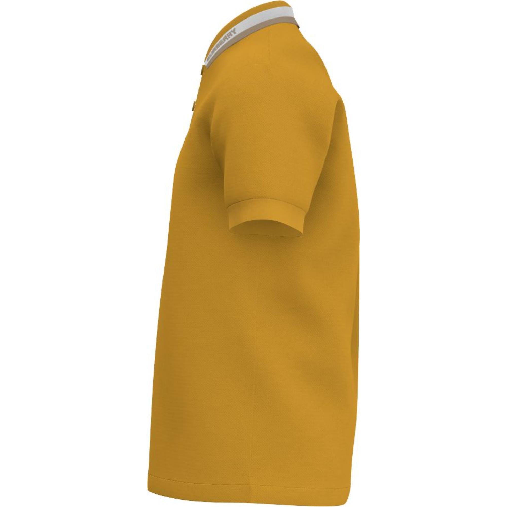 로고 디테일 코튼 피케 폴로셔츠