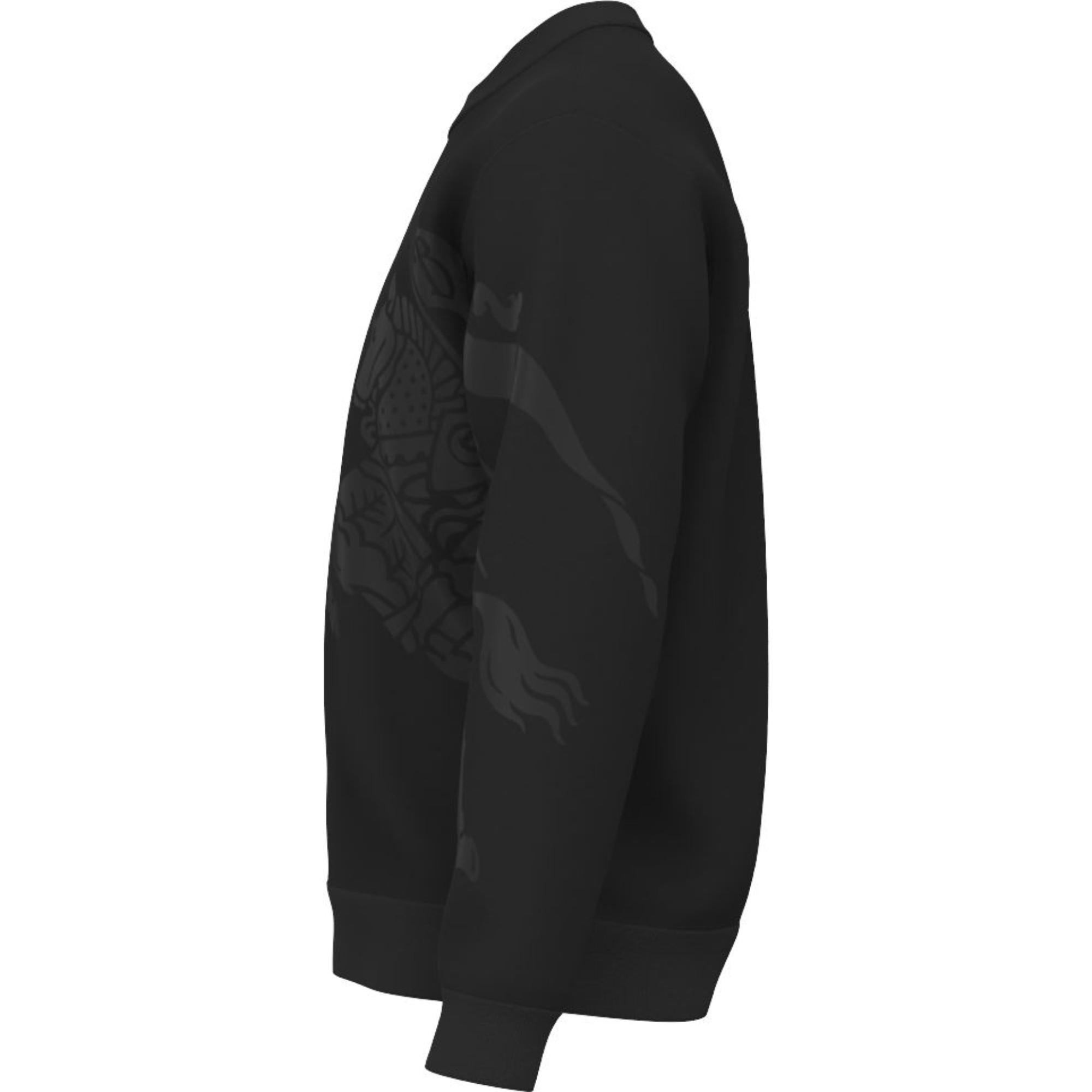 EKD 프린트 코튼 스웨트셔츠