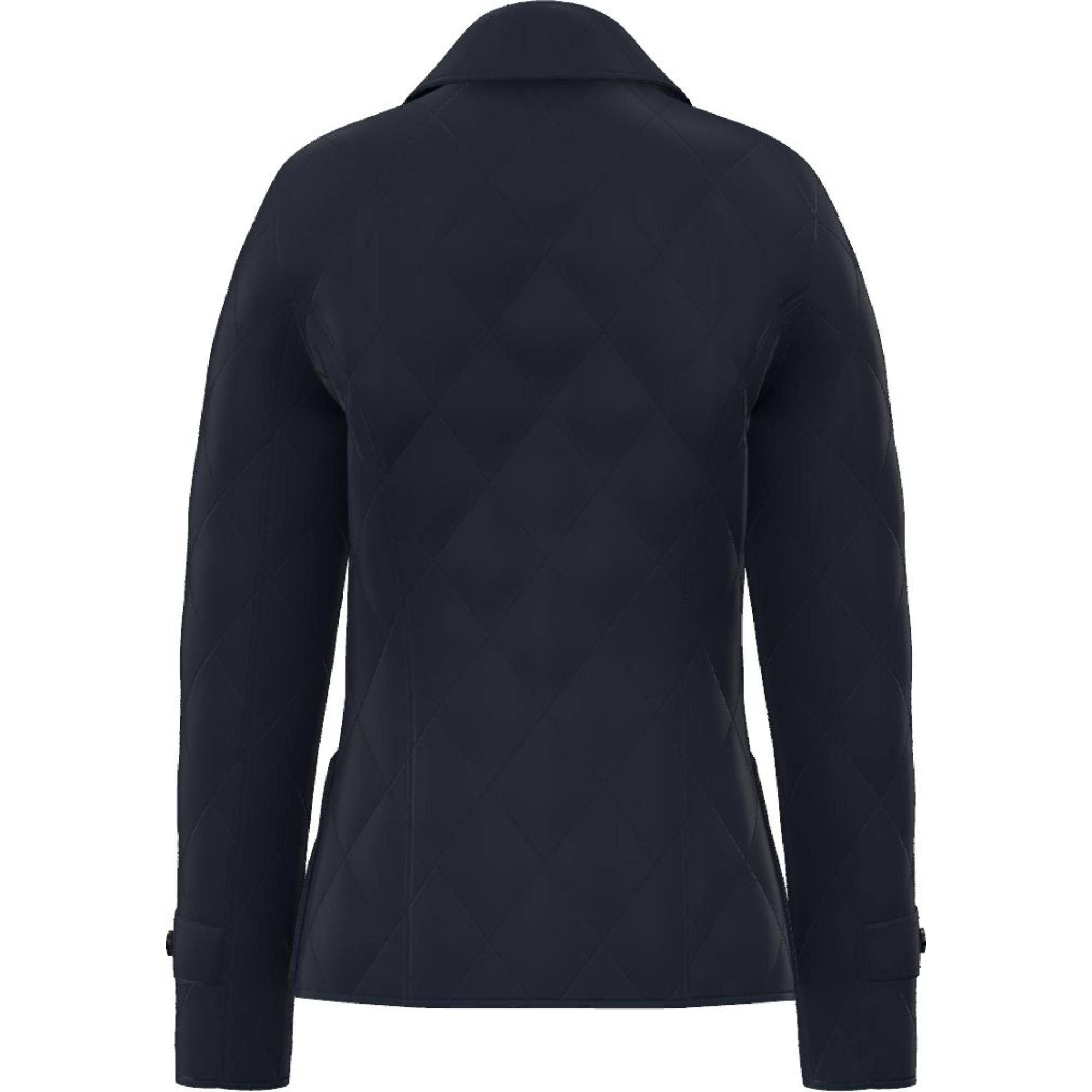 다이아몬드 퀼팅 체온조절 재킷