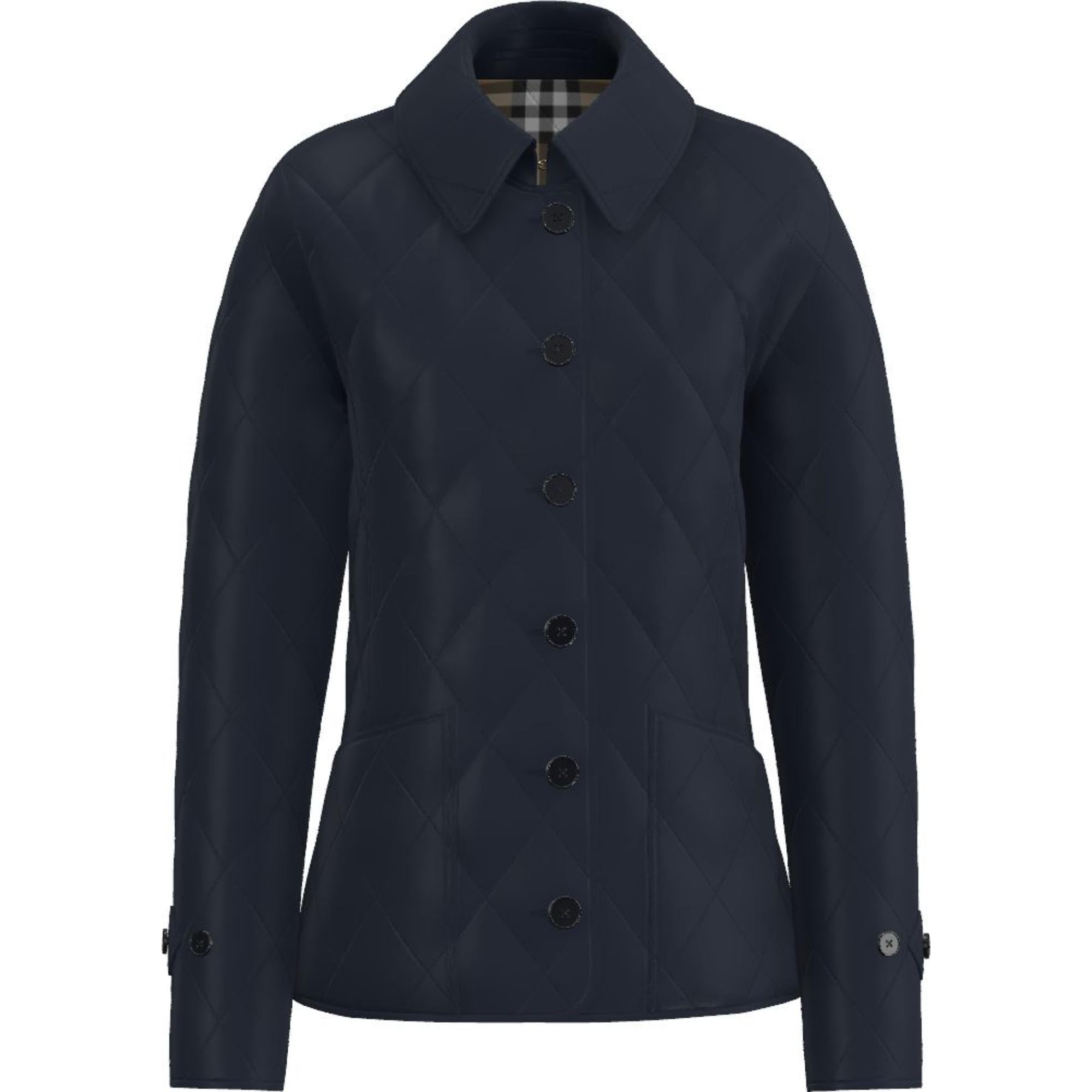 다이아몬드 퀼팅 체온조절 재킷