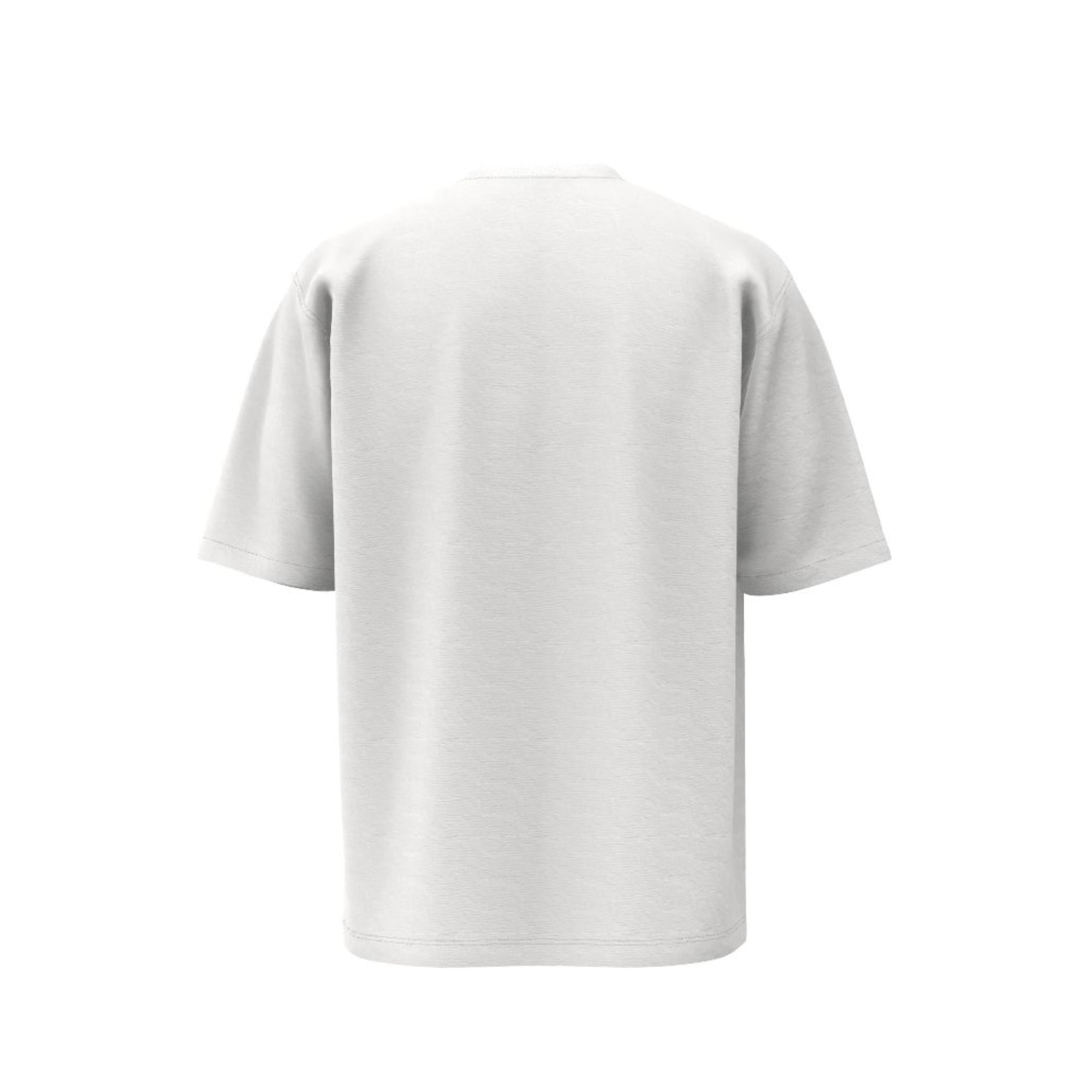 모노그램 모티프 코튼 티셔츠