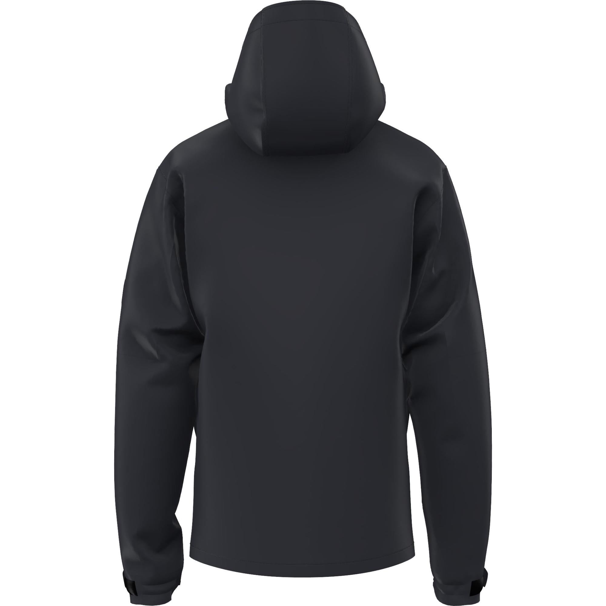 로고 아플리케 라이트 후드 재킷