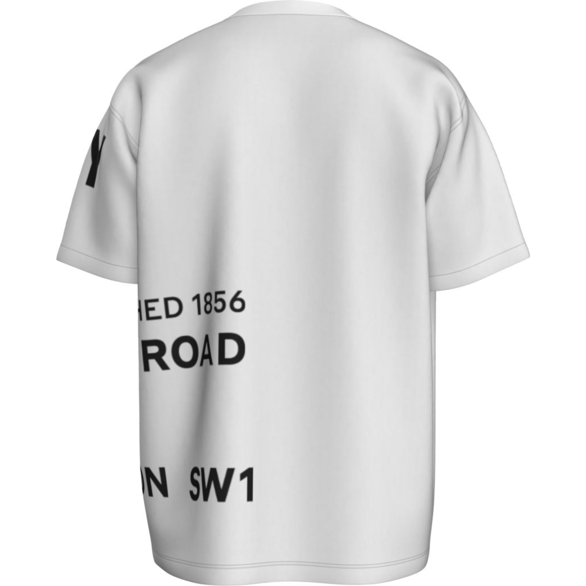 호스페리 프린트 코튼 오버사이즈 티셔츠