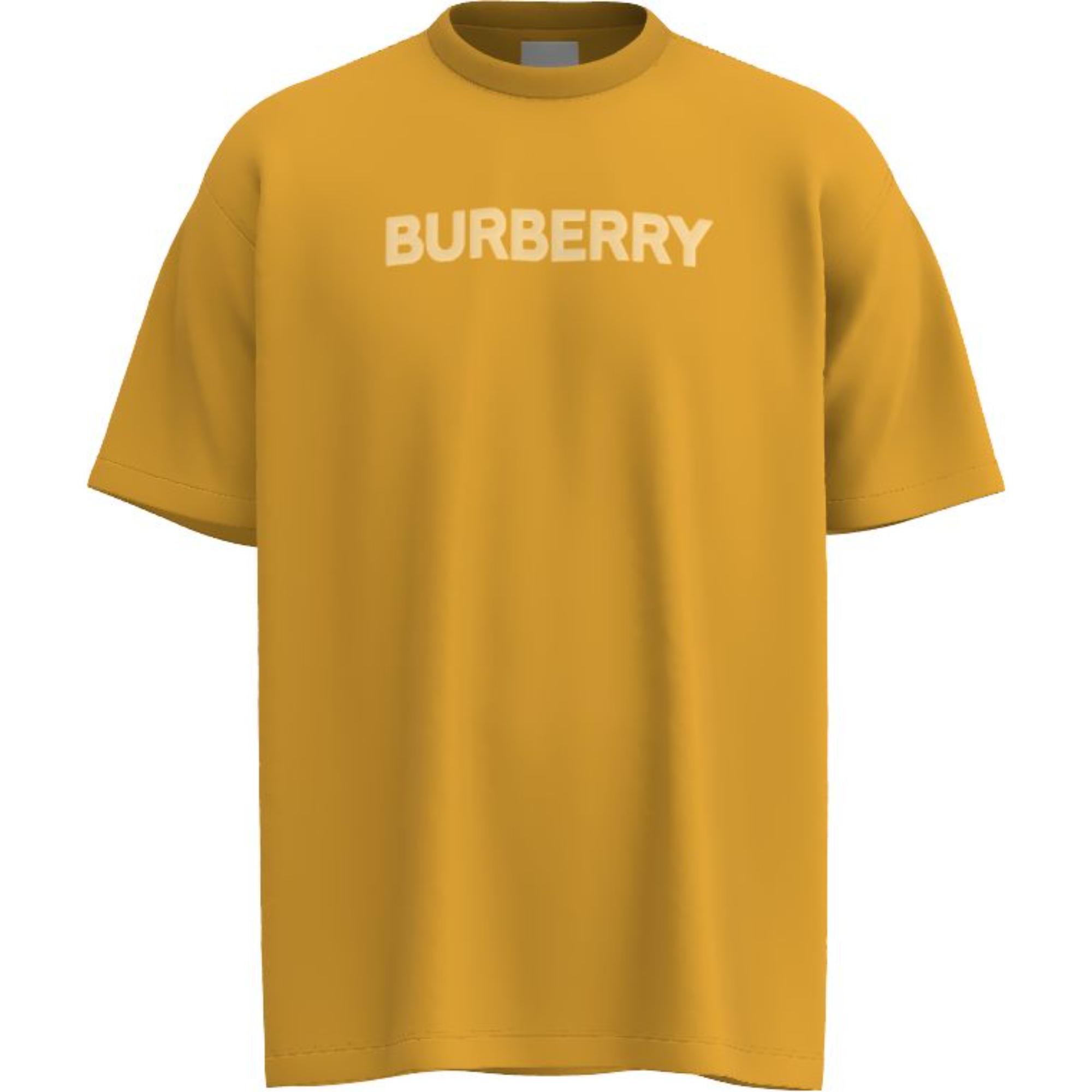 로고 프린트 코튼 저지 티셔츠