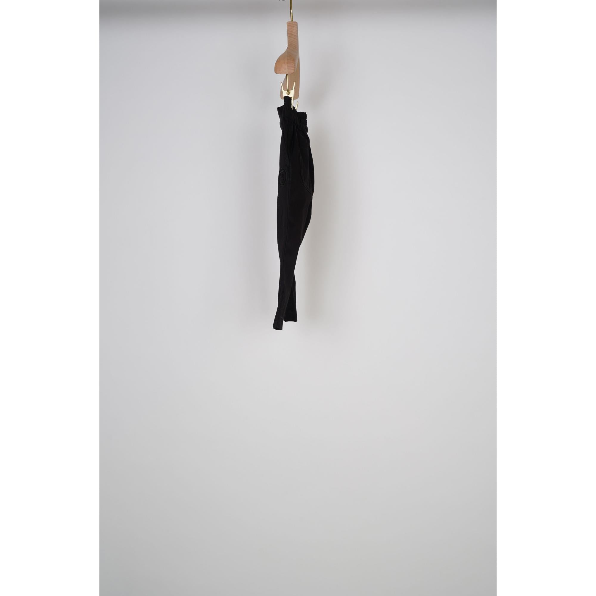 모노그램 모티프 코튼 팬츠