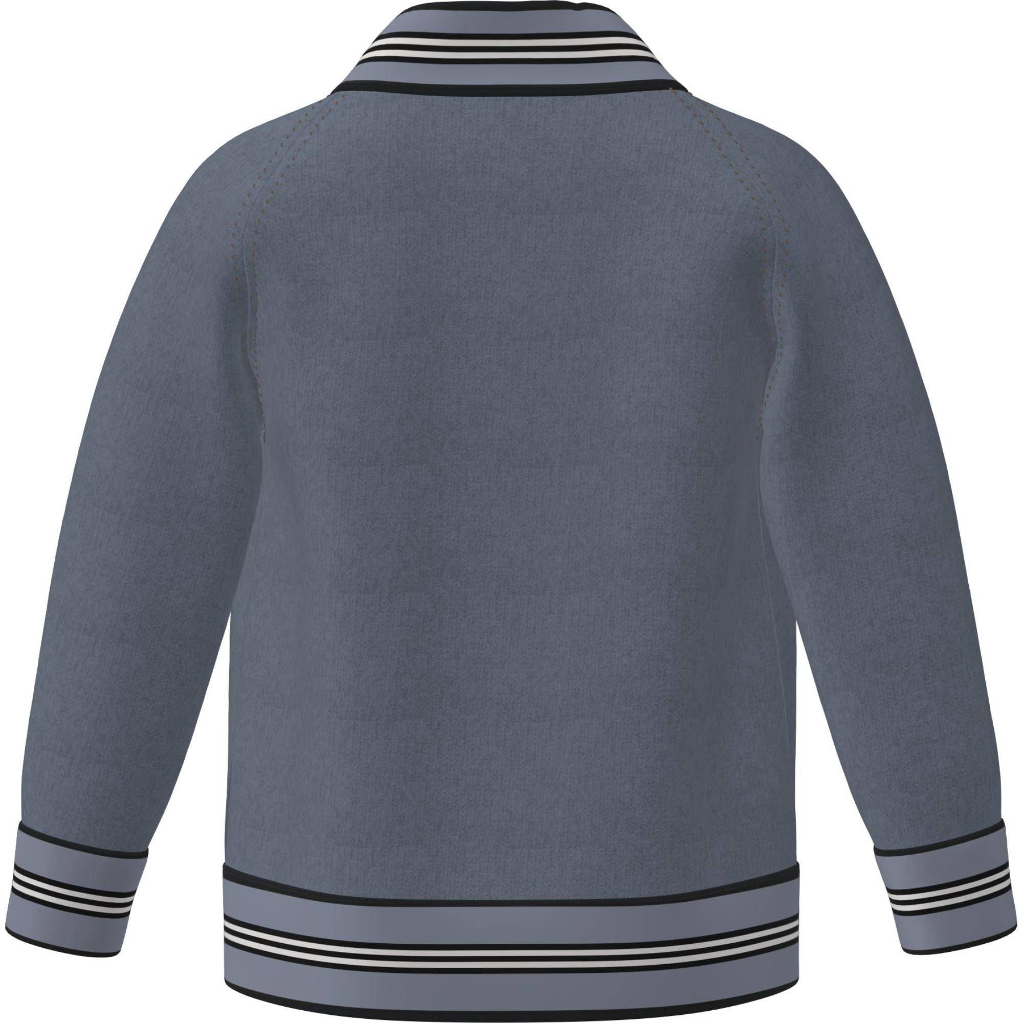 아이콘 스트라이프 트리밍 울 카디건