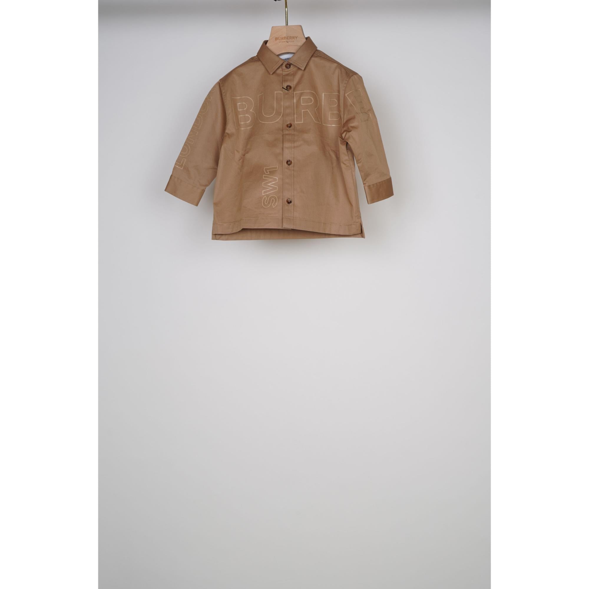 호스페리 프린트 코튼 셔츠