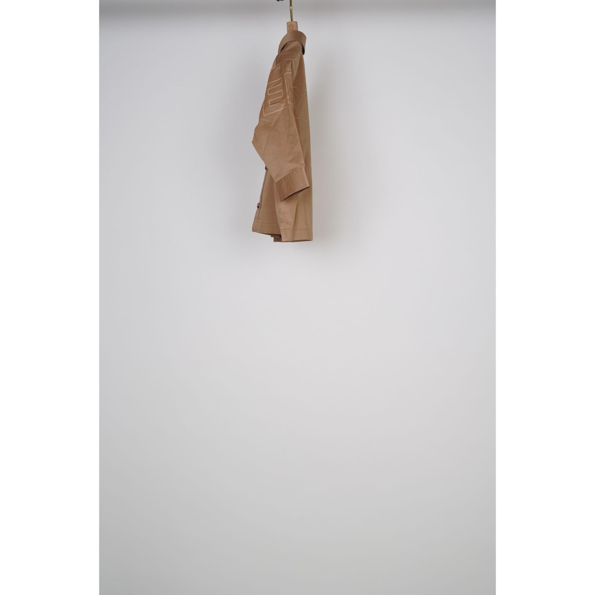 호스페리 프린트 코튼 셔츠