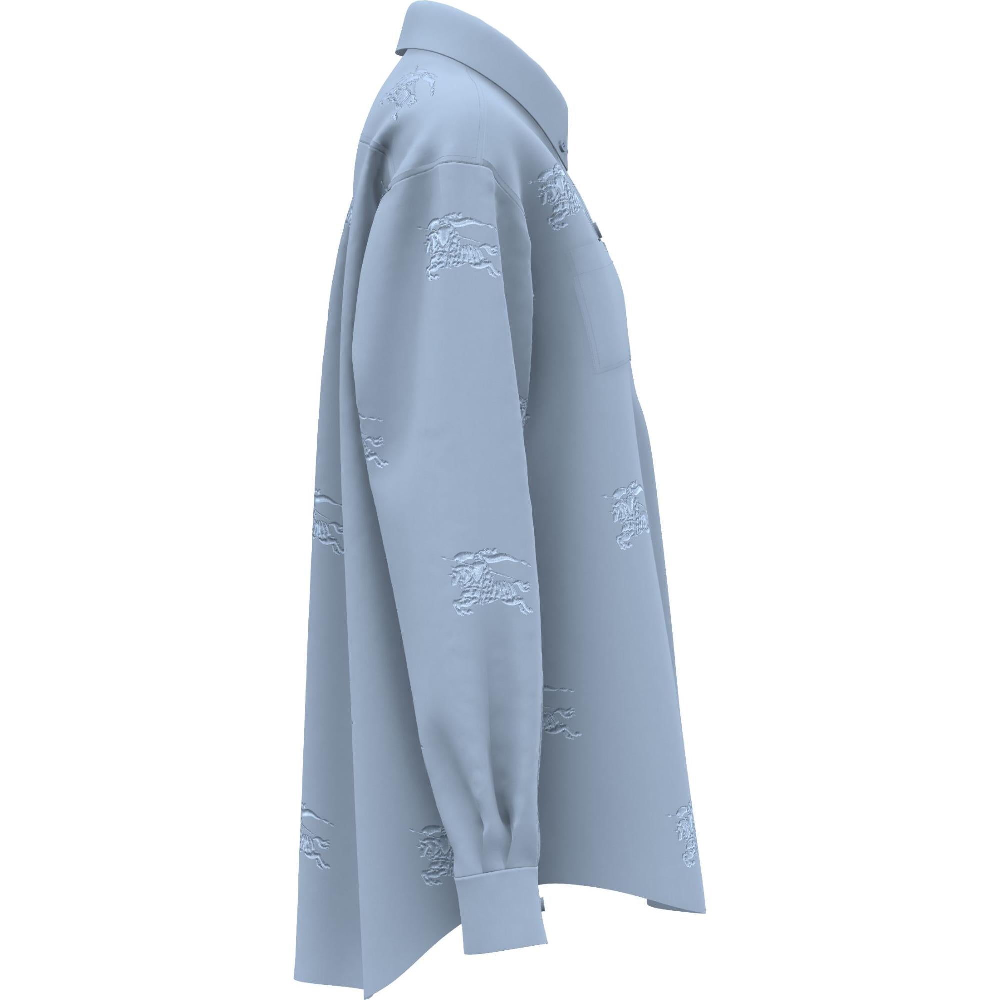 EKD 코튼 오버사이즈 셔츠