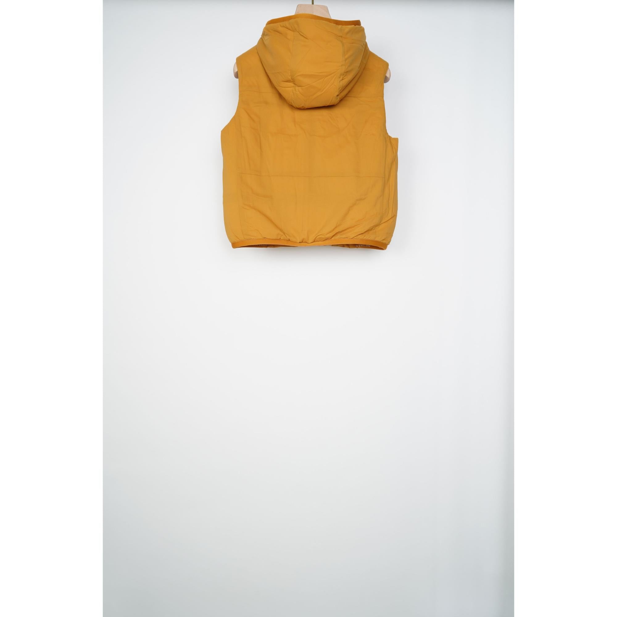 로고 테이프 나일론 후드 질레