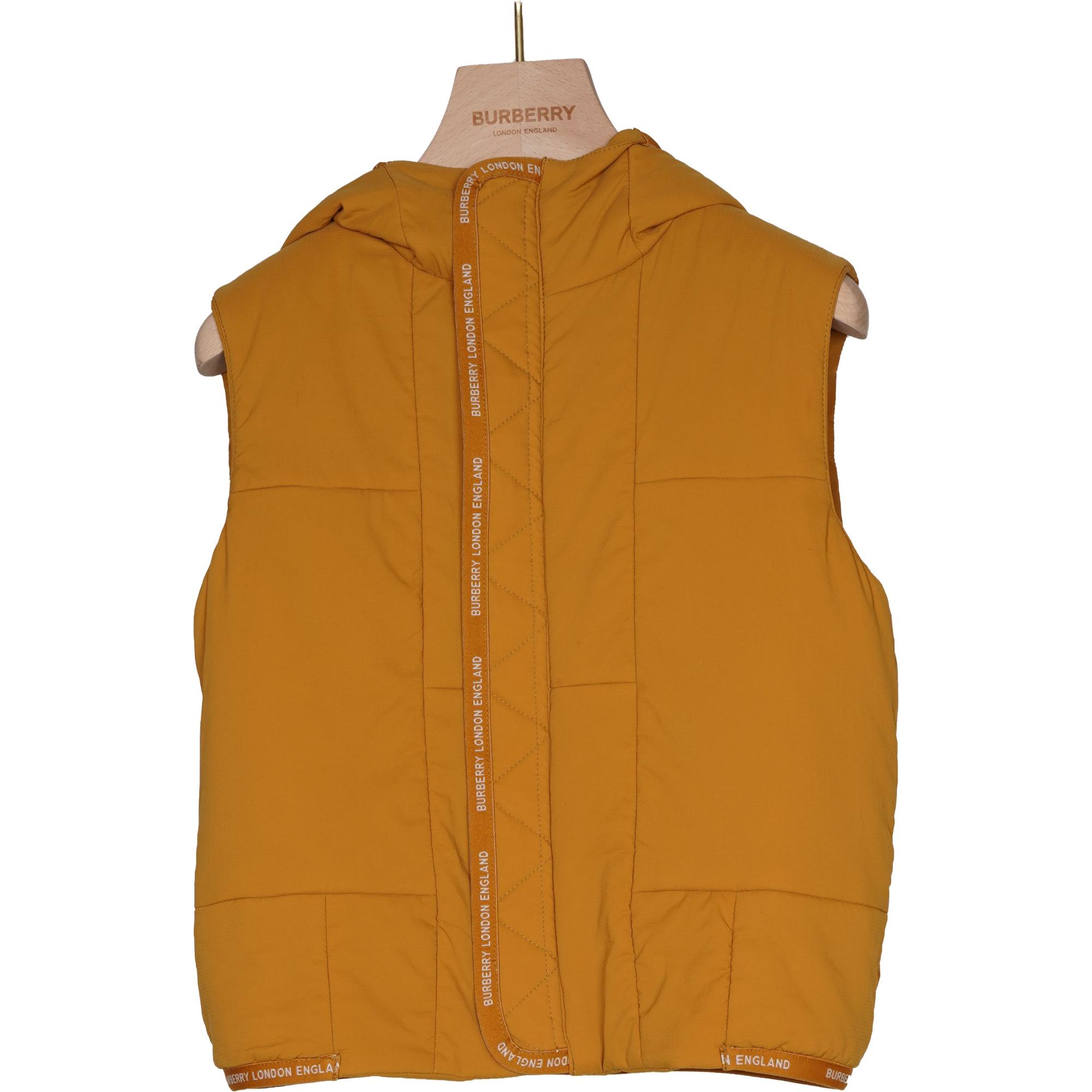 로고 테이프 나일론 후드 질레