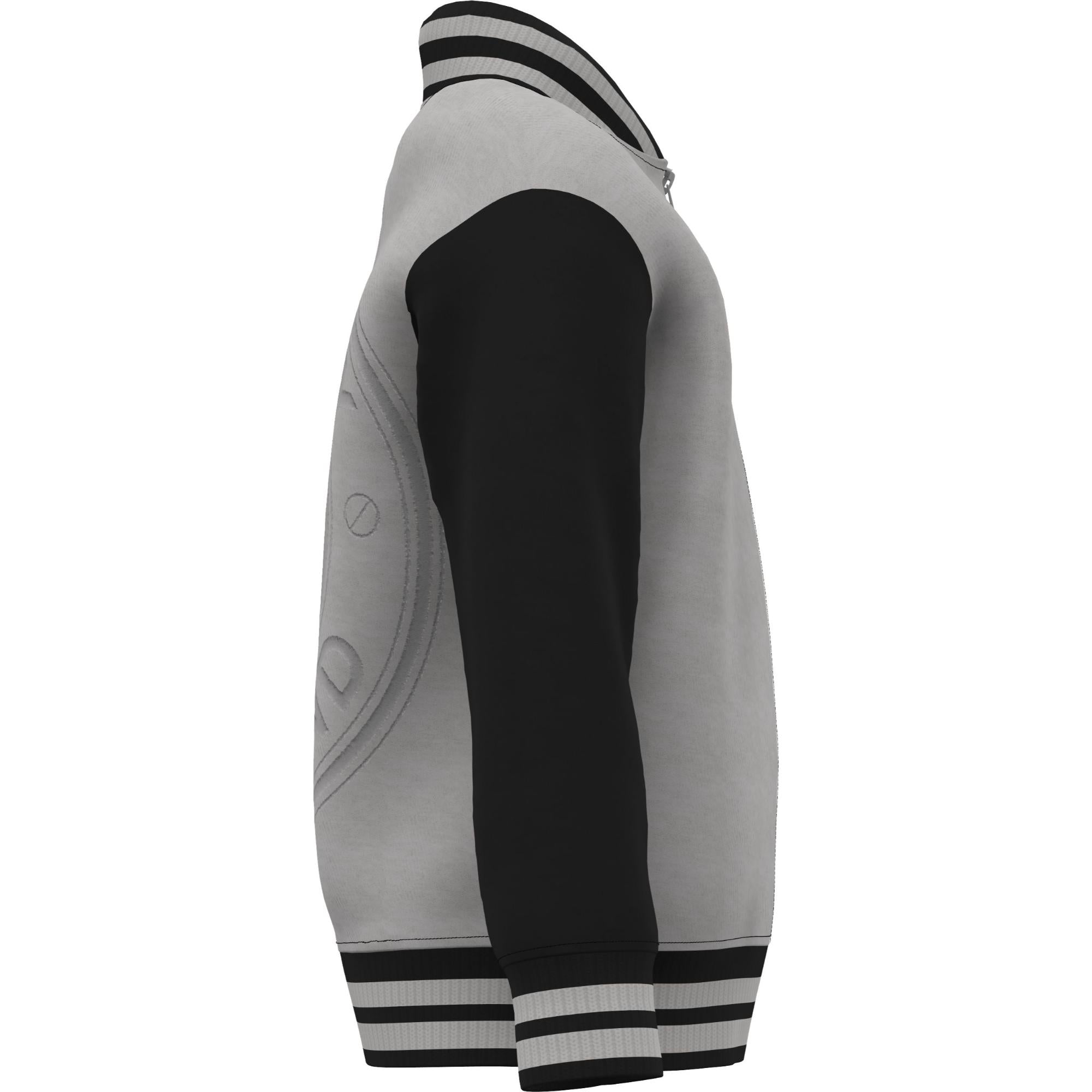 로고 그래픽 투톤 테크니컬 코튼 재킷