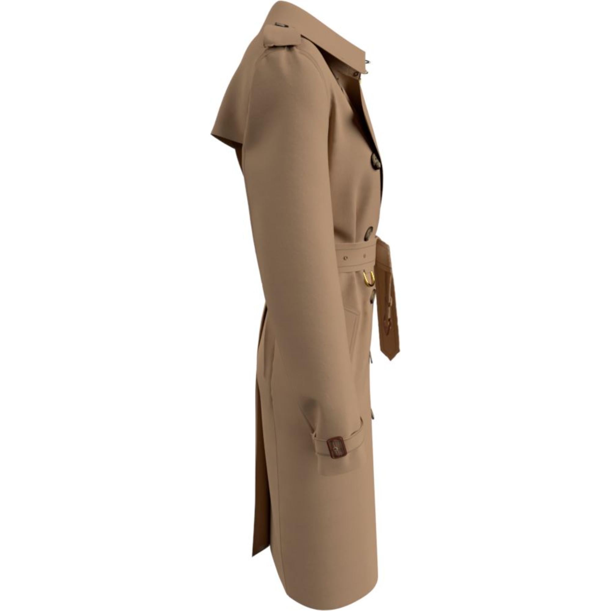 롱 켄징턴 헤리티지 트렌치코트