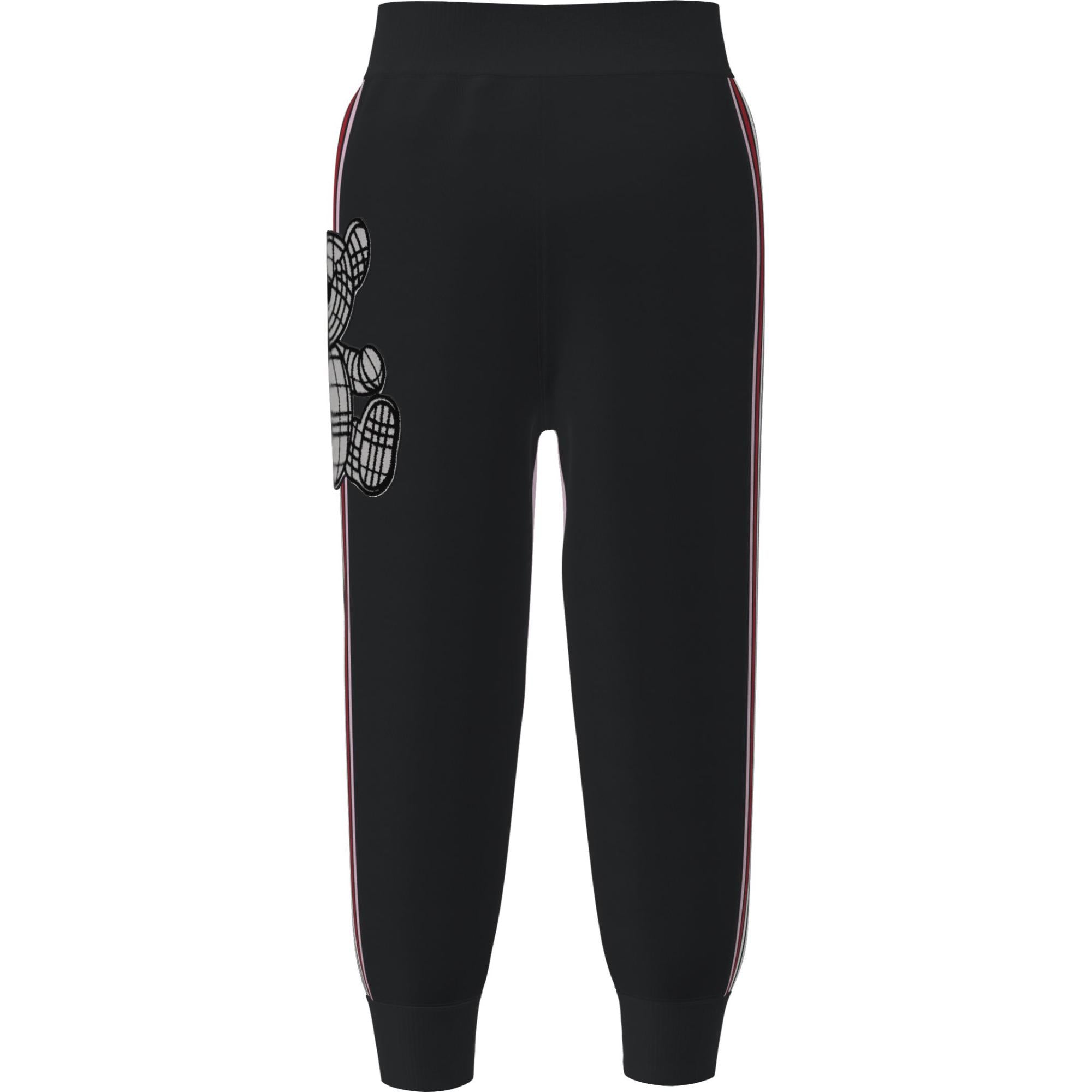 토마스 베어 아플리케 코튼 조깅 팬츠