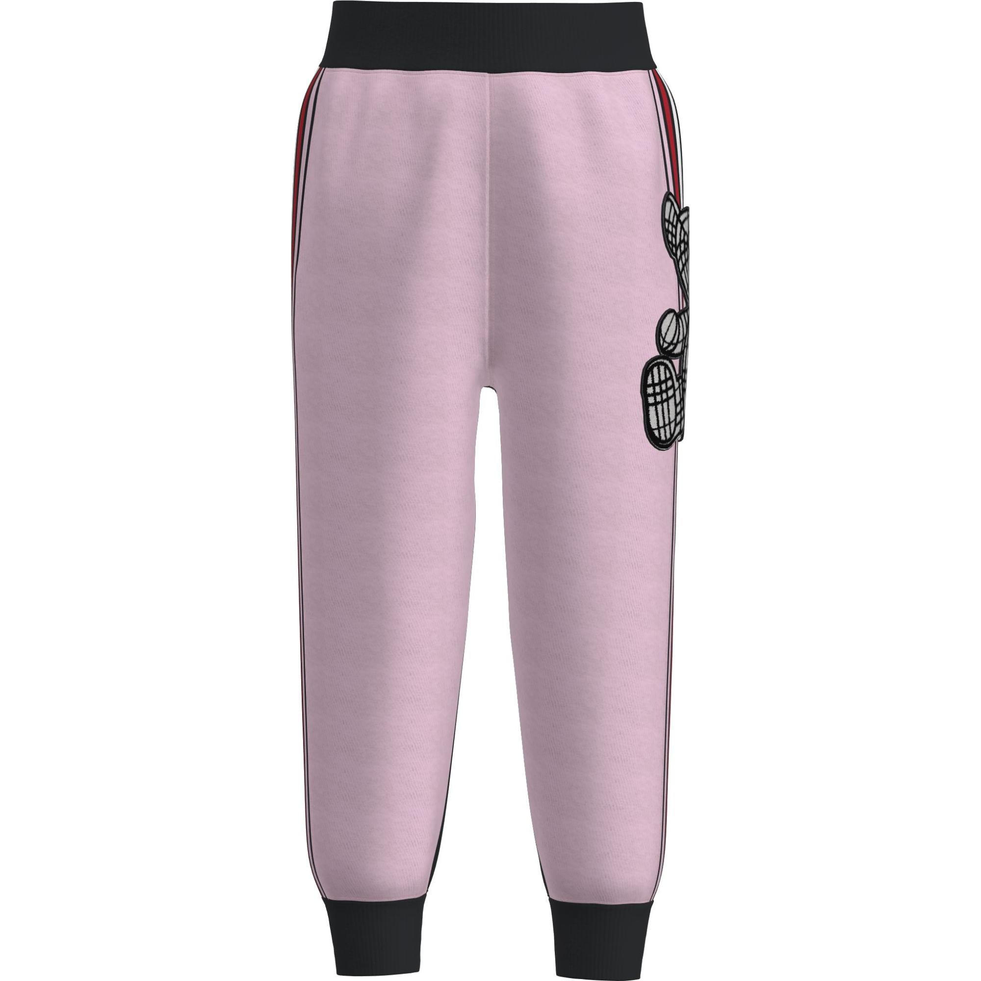 토마스 베어 아플리케 코튼 조깅 팬츠