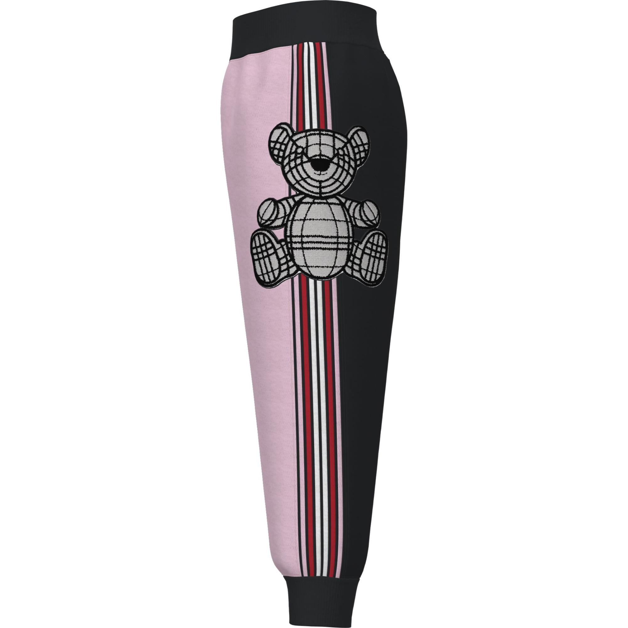 토마스 베어 아플리케 코튼 조깅 팬츠