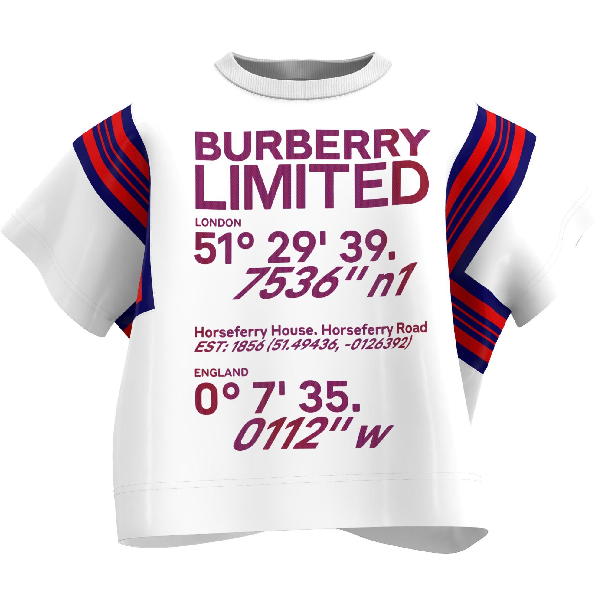 코디네이트 프린트 코튼 티셔츠