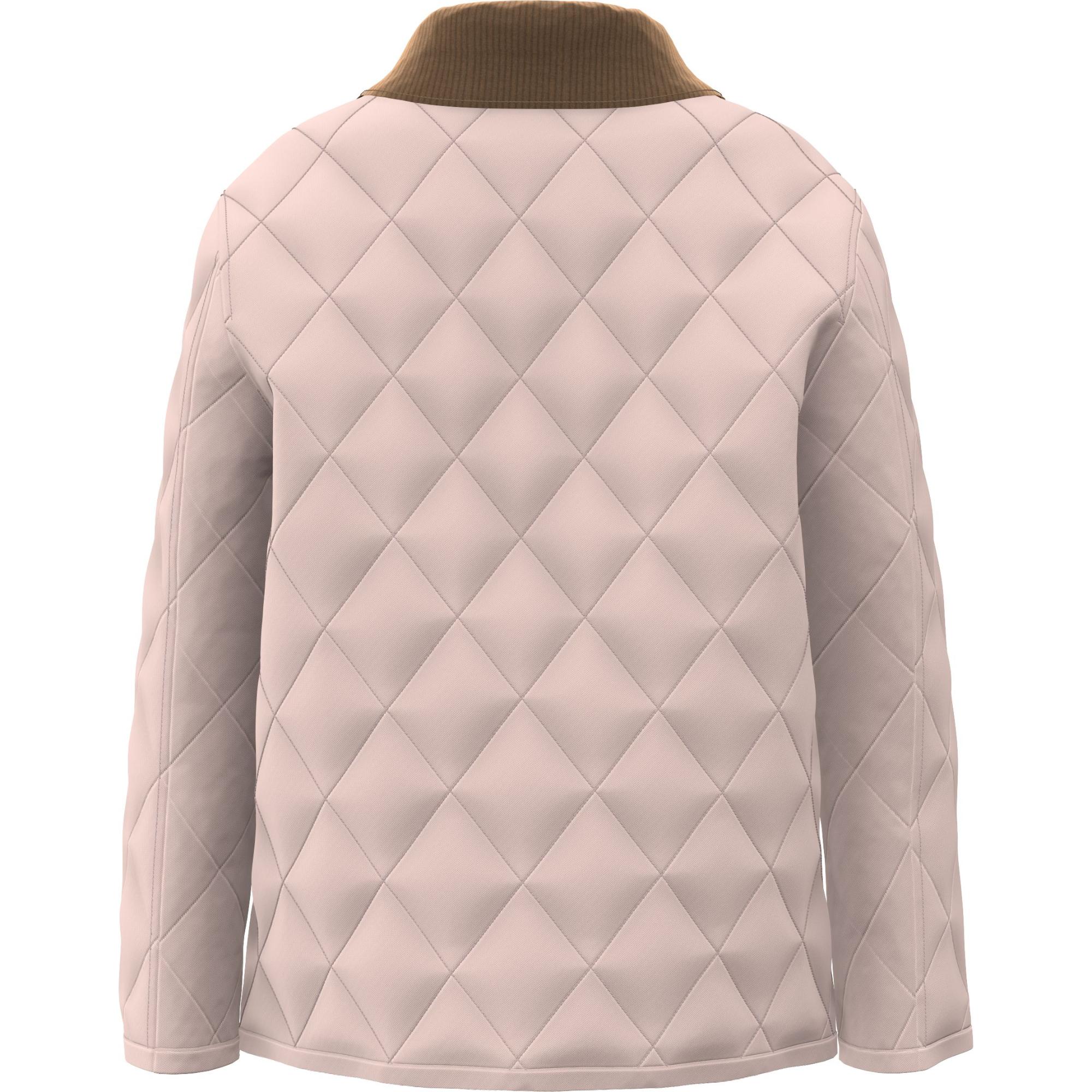 코듀로이 칼라 다이아몬드 퀼팅 재킷