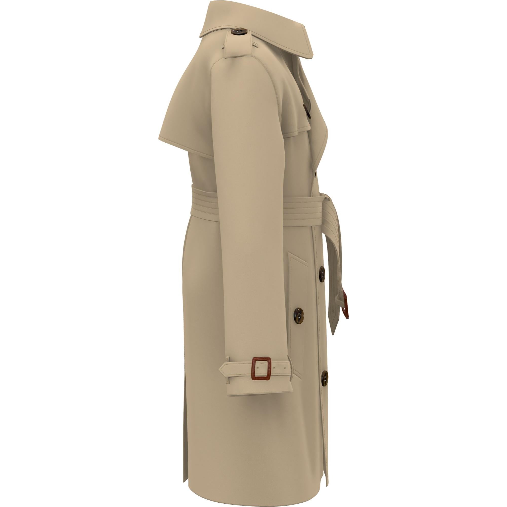 개버딘 트렌치코트