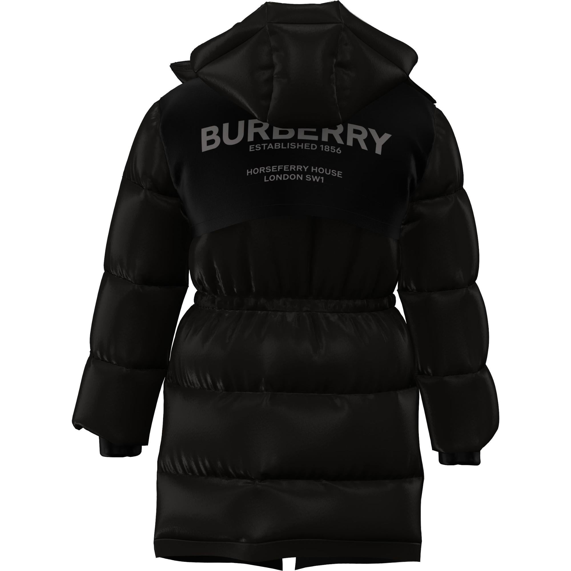 호스페리 프린트 다운 퍼퍼 코트