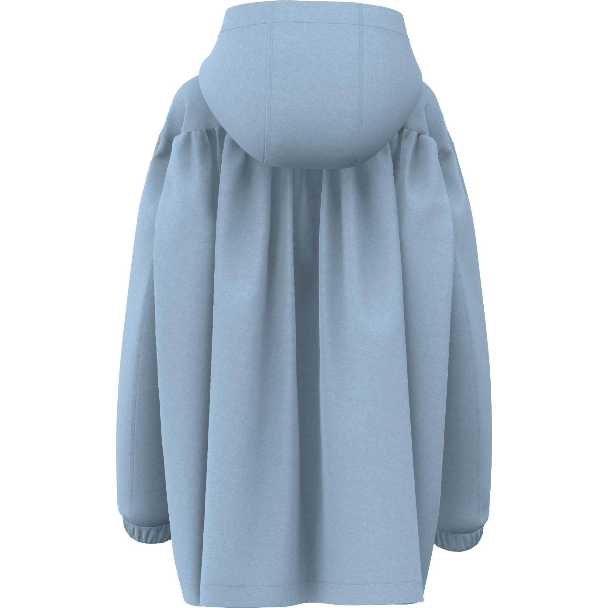 로고 프린트 코튼 블렌드 후드 재킷