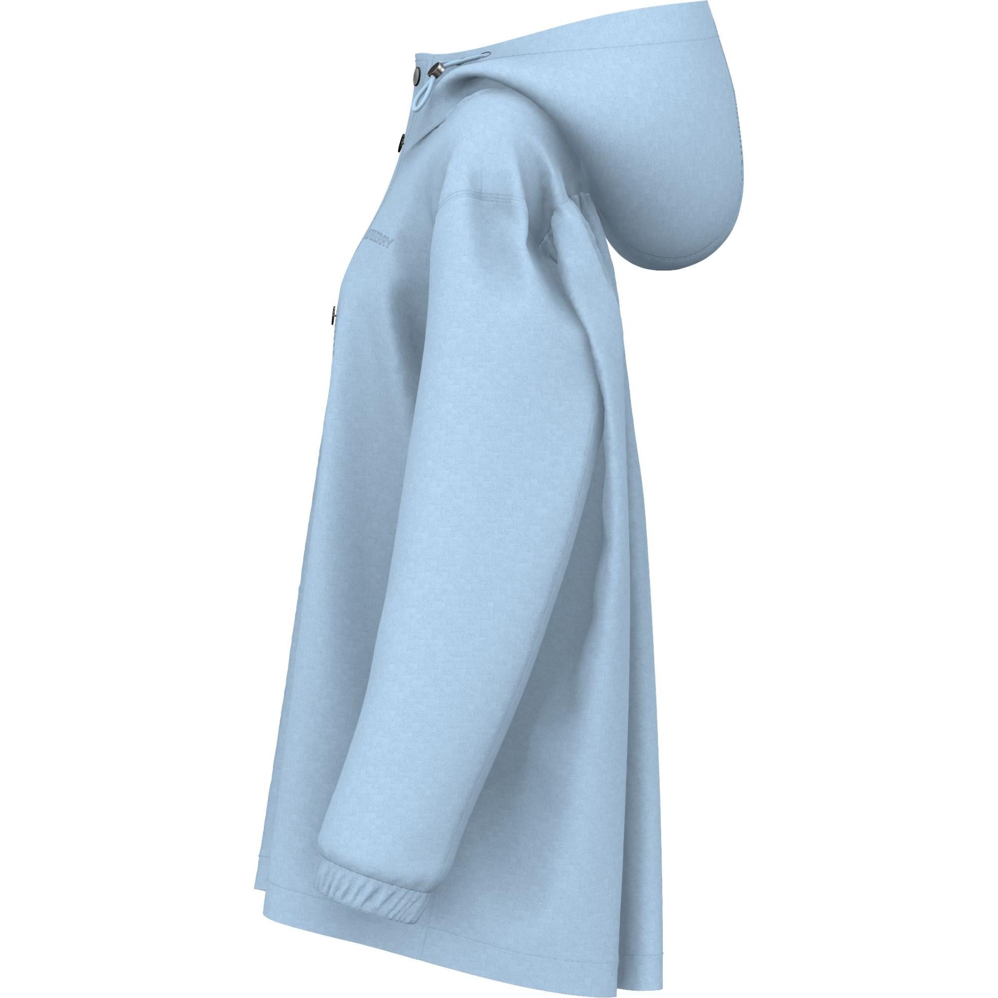 로고 프린트 코튼 블렌드 후드 재킷