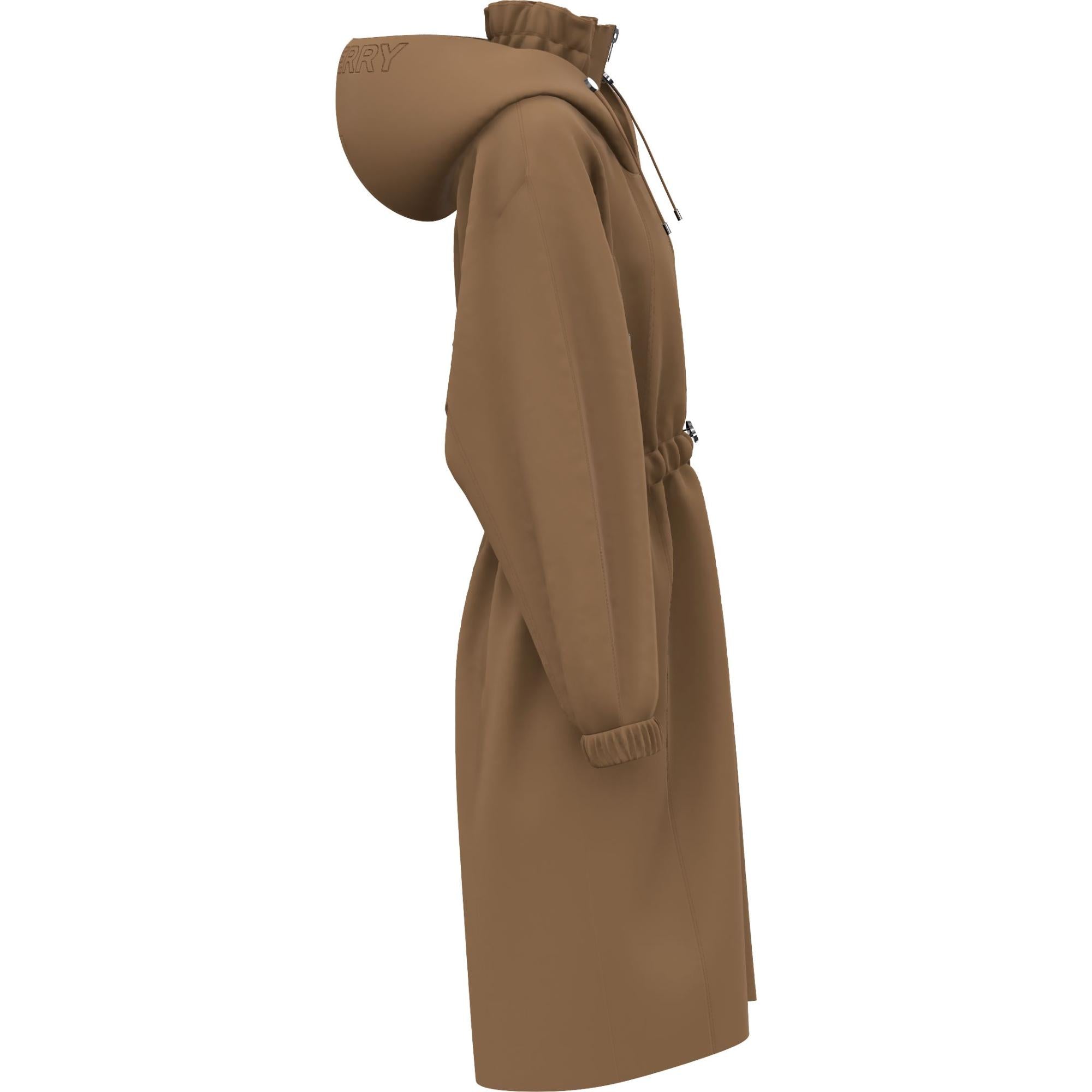 로고 디테일 후드 파카