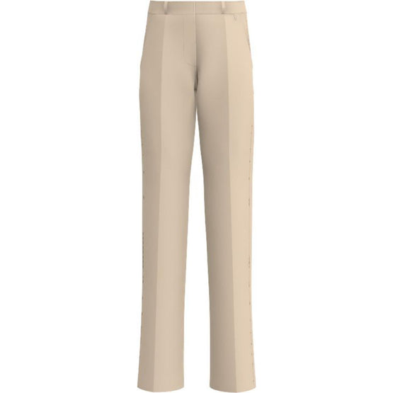 커스텀핏 모노그램 모티프 울 테일러드 팬츠