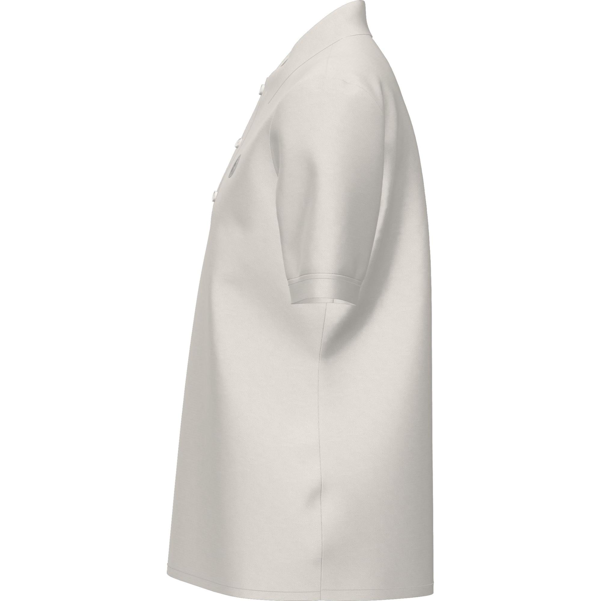 모노그램 모티프 코튼 폴로셔츠